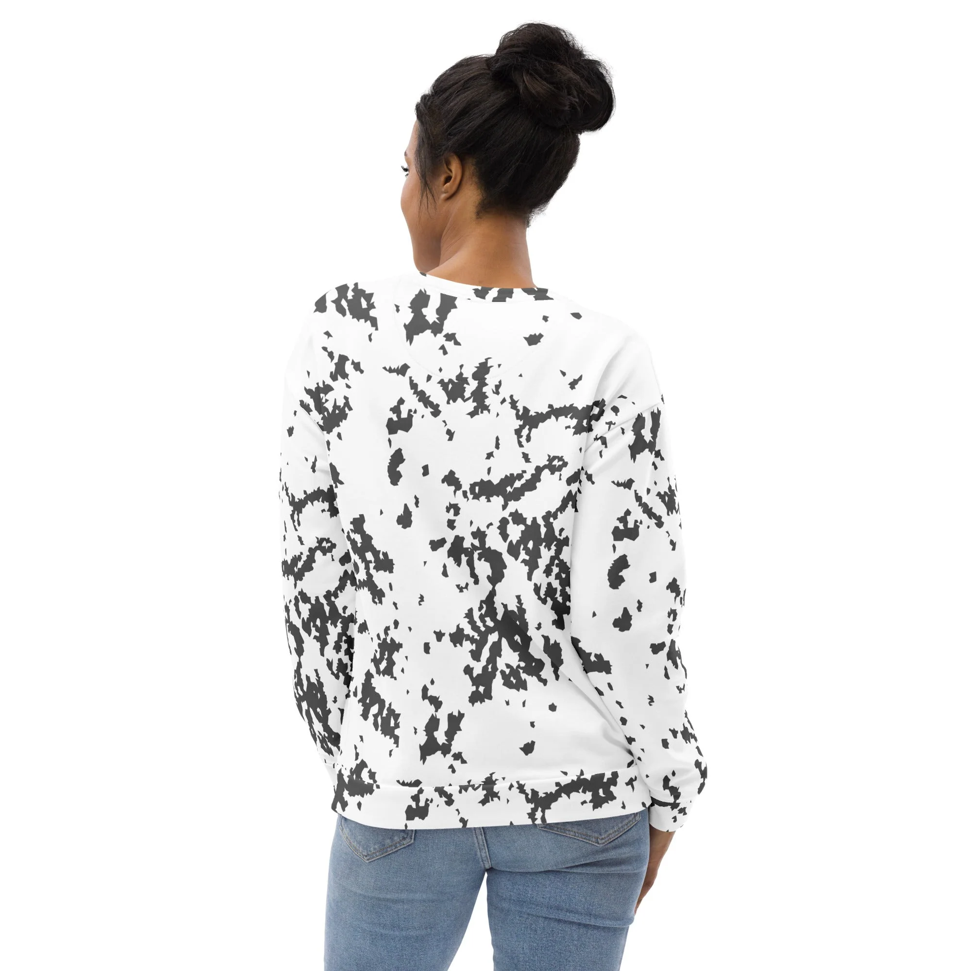 Finnish Lumikuvio Snow CAMO Unisex Sweatshirt - Image 13