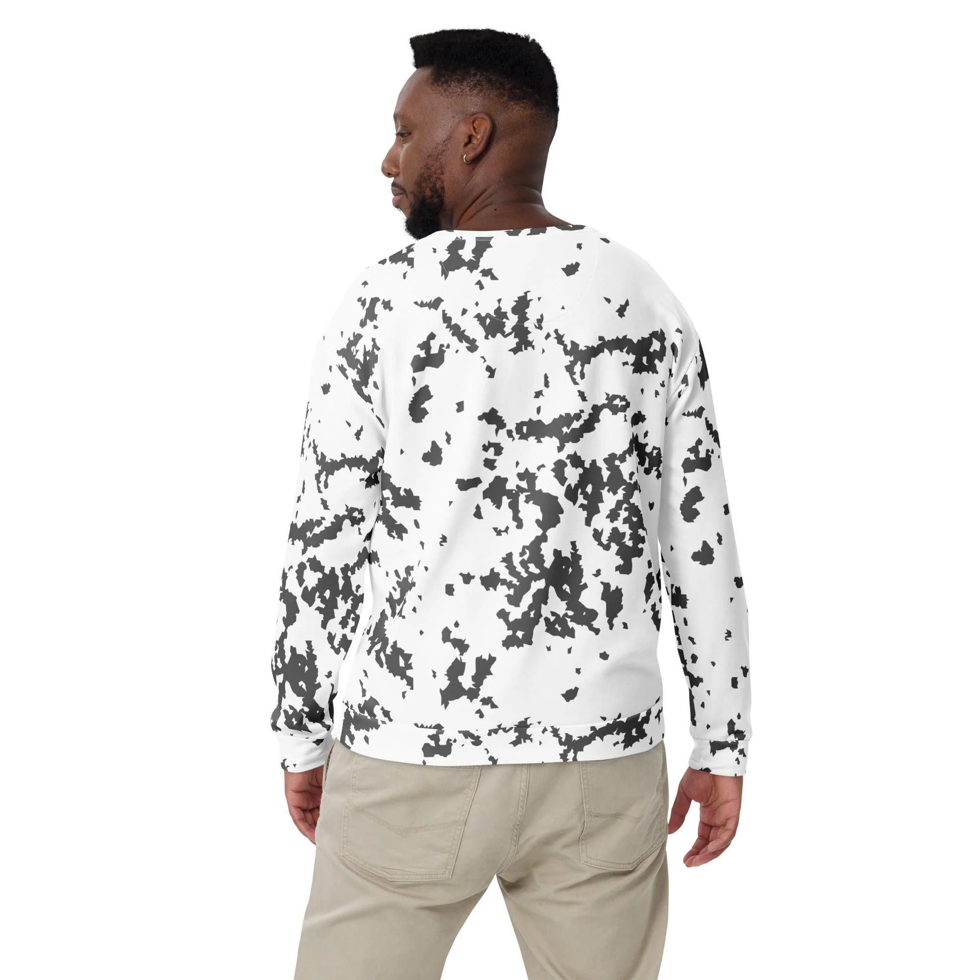Finnish Lumikuvio Snow CAMO Unisex Sweatshirt - Image 14