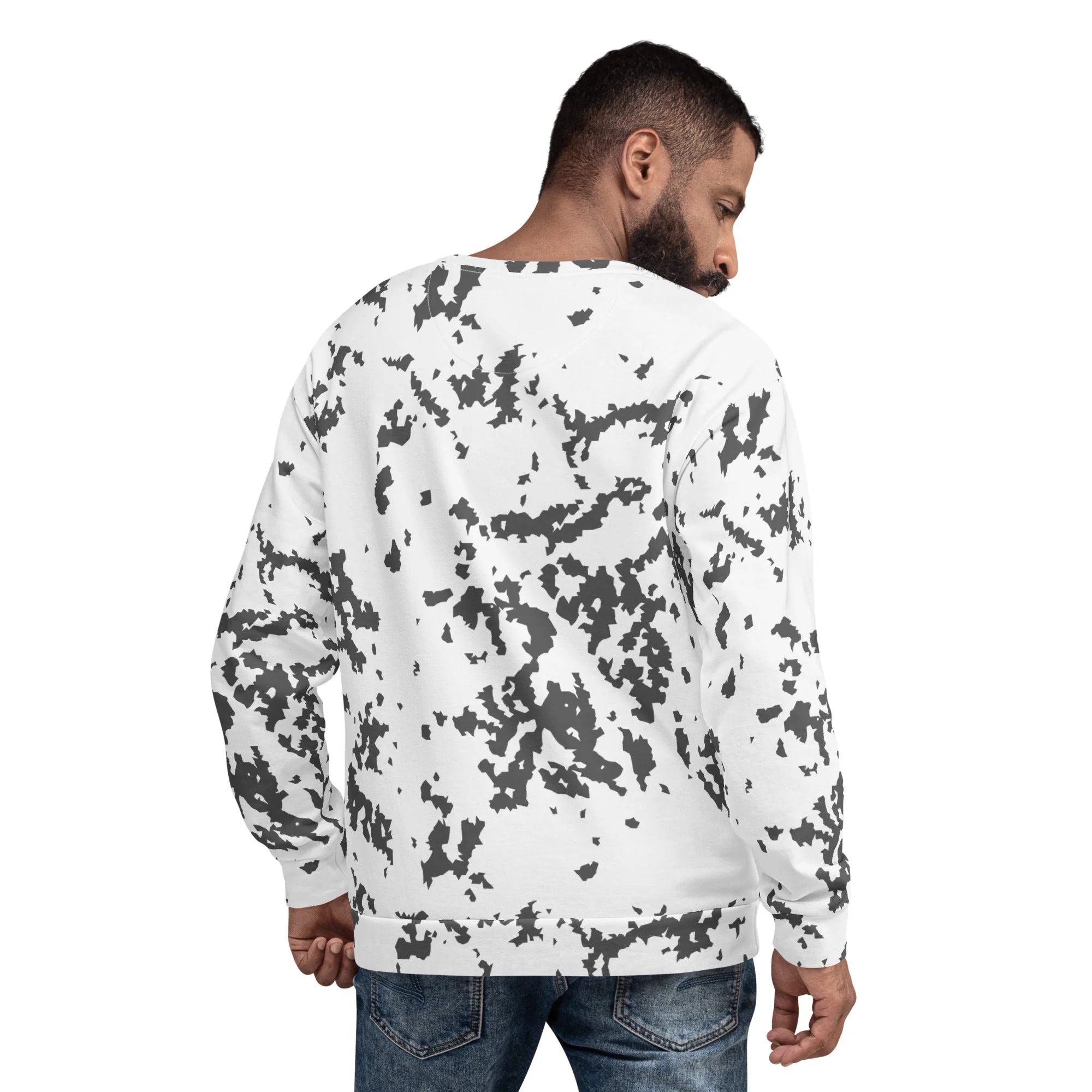 Finnish Lumikuvio Snow CAMO Unisex Sweatshirt - Image 15