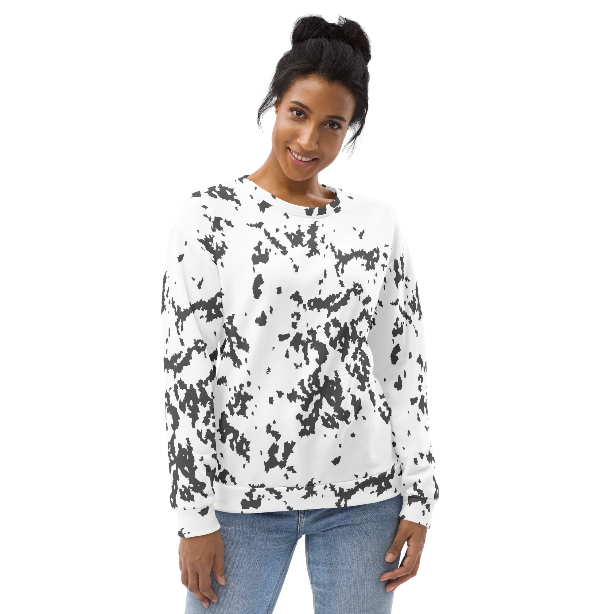 Finnish Lumikuvio Snow CAMO Unisex Sweatshirt - Image 8