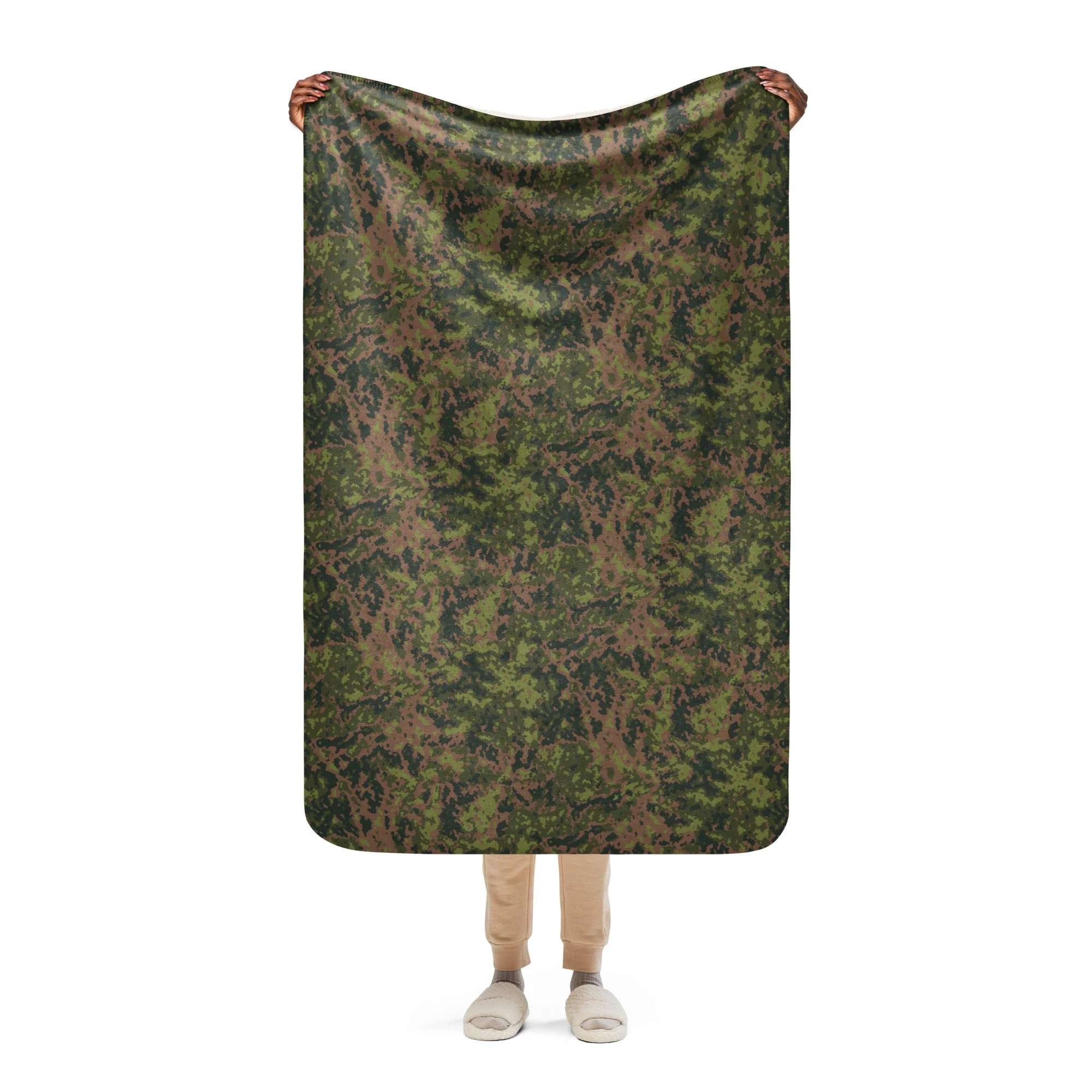 Finnish M05 Maastokuvio CAMO Sherpa Blanket - Image 11