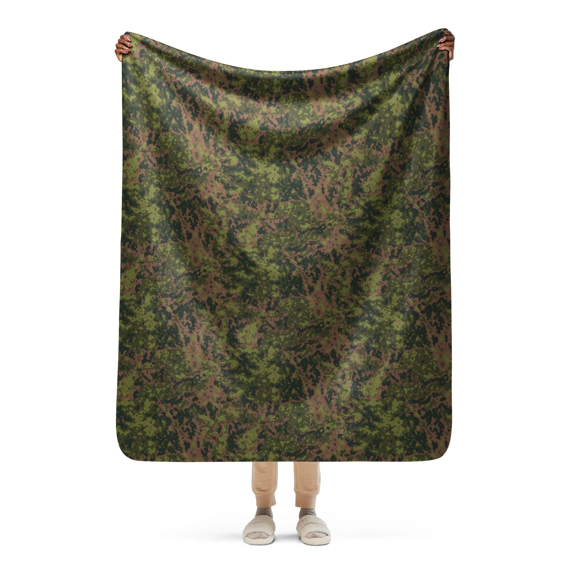 Finnish M05 Maastokuvio CAMO Sherpa Blanket - Image 14