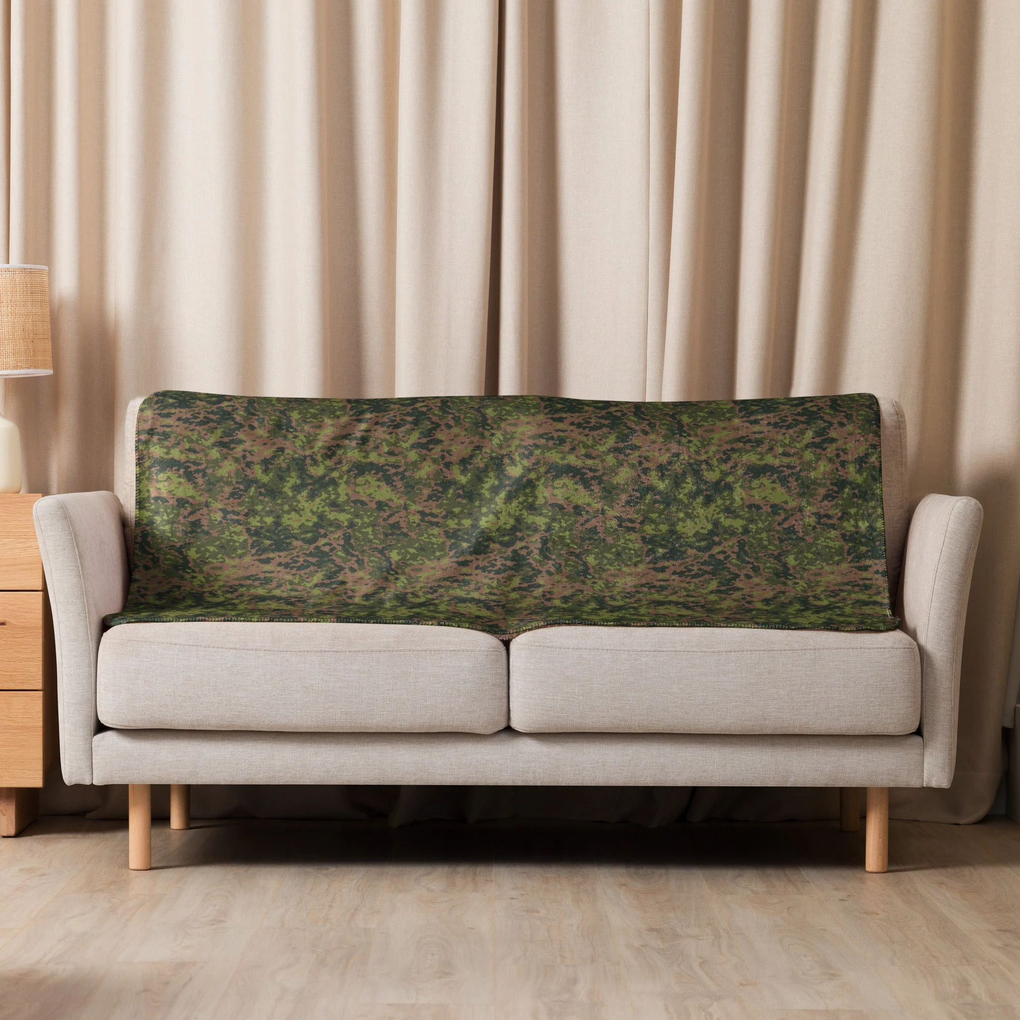 Finnish M05 Maastokuvio CAMO Sherpa Blanket - Image 9
