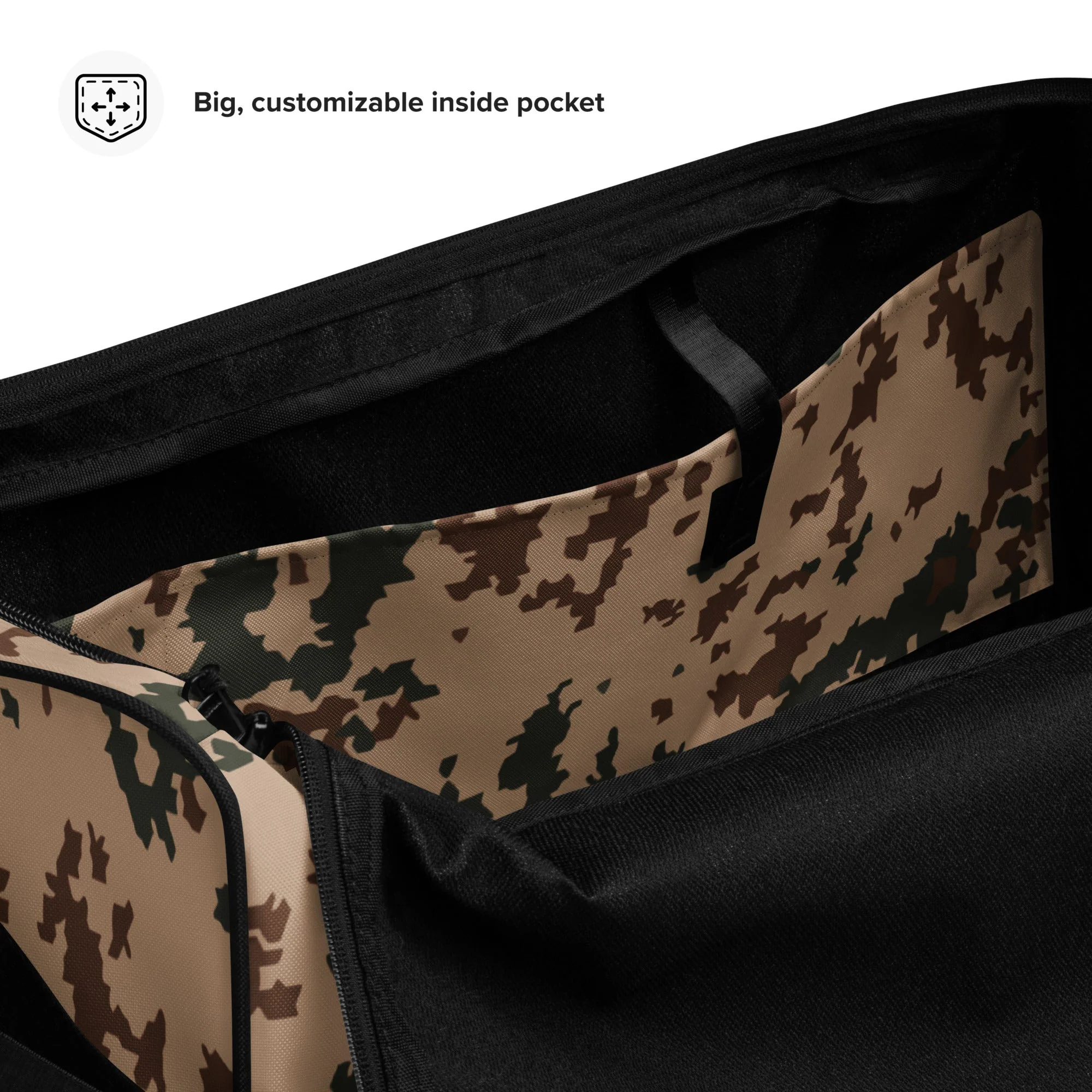 Finnish Hellepuku Desert CAMO Duffle Bag - Image 9