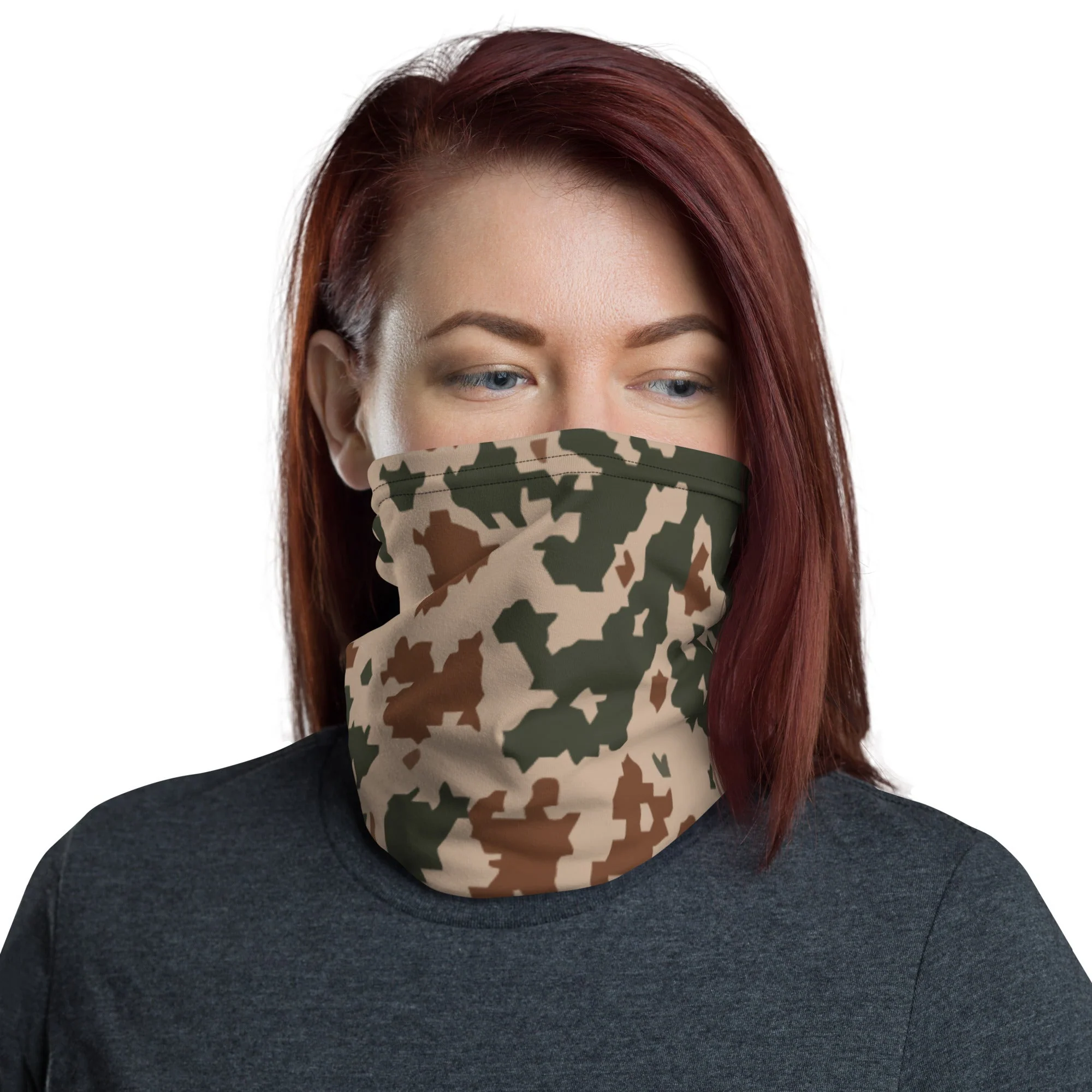 Finnish Hellepuku Desert CAMO Neck Gaiter - Image 3