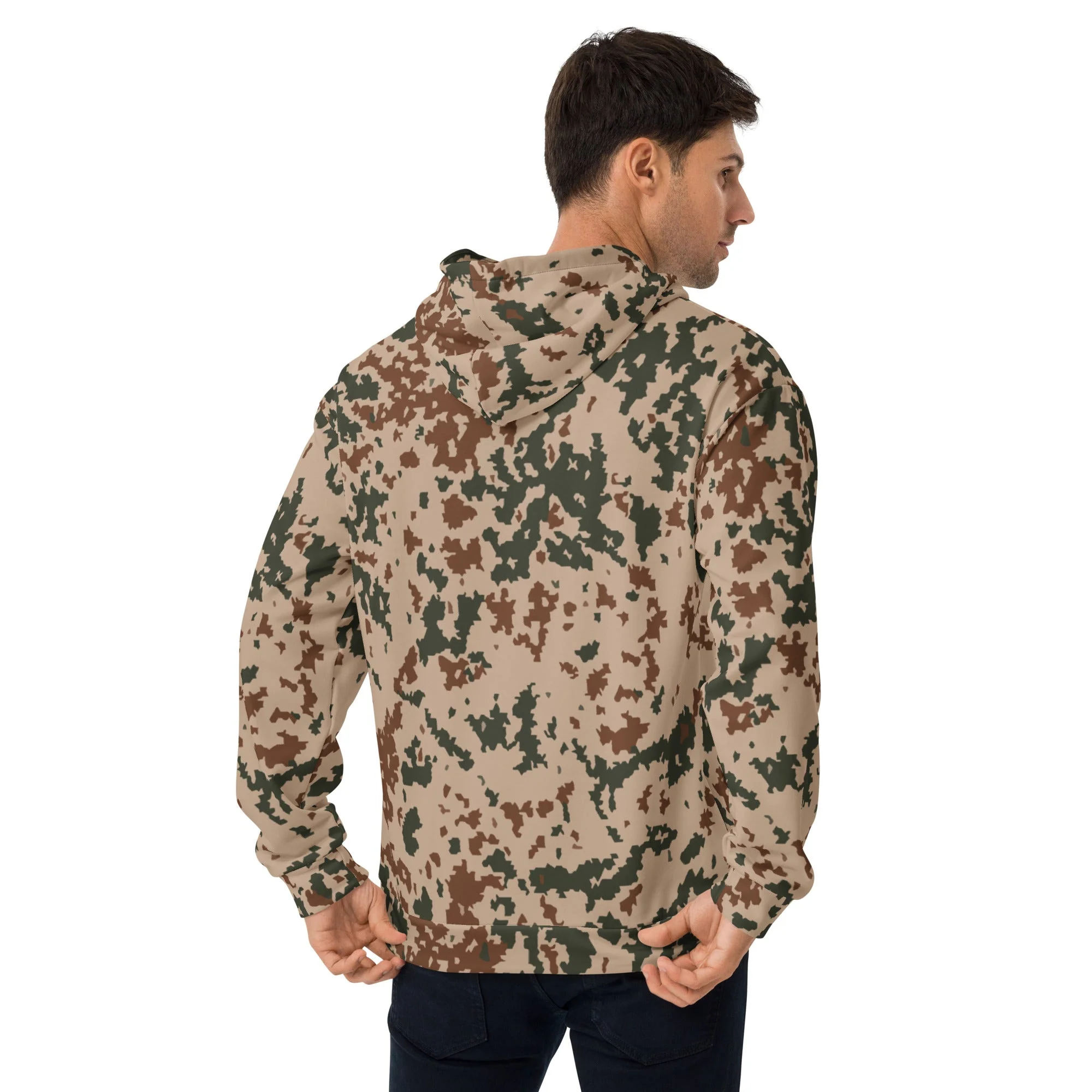Finnish Hellepuku Desert CAMO Unisex Hoodie - Image 3