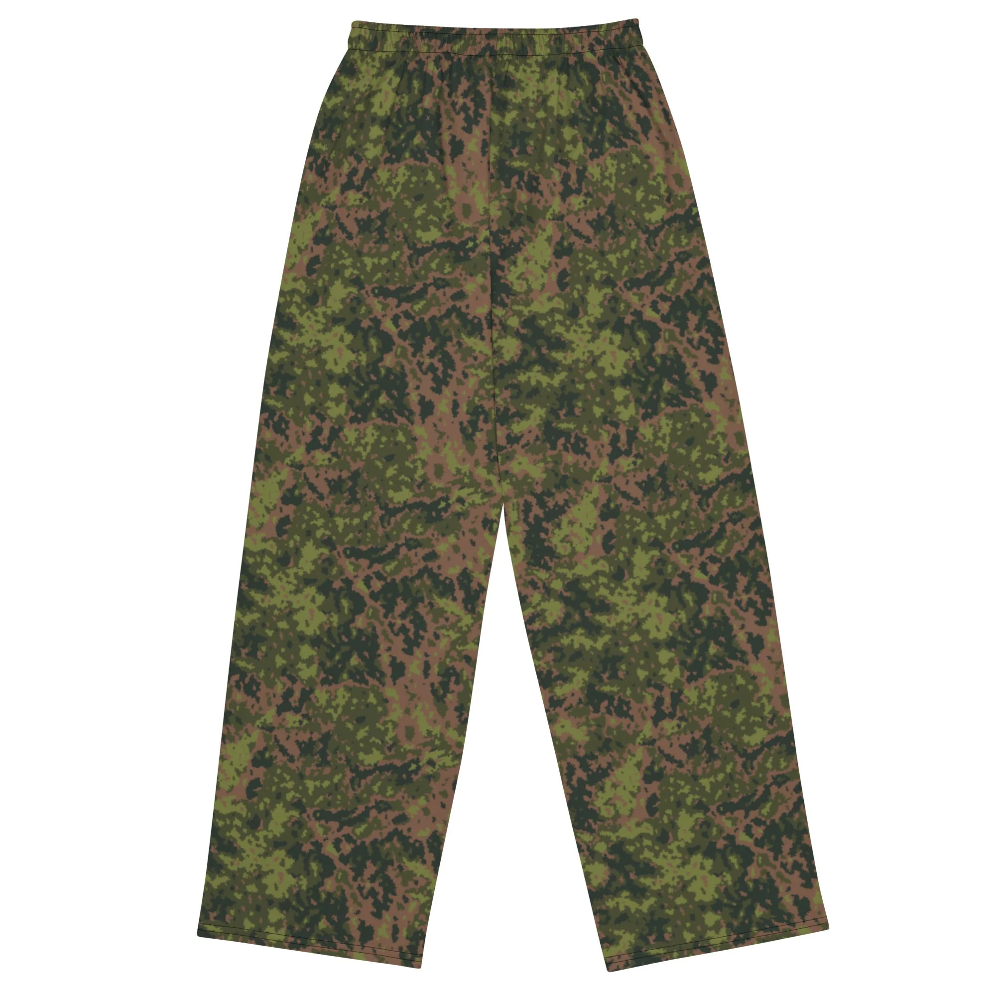 Finnish M05 Maastokuvio CAMO Unisex Wide-Leg Leisure Pants - Image 10