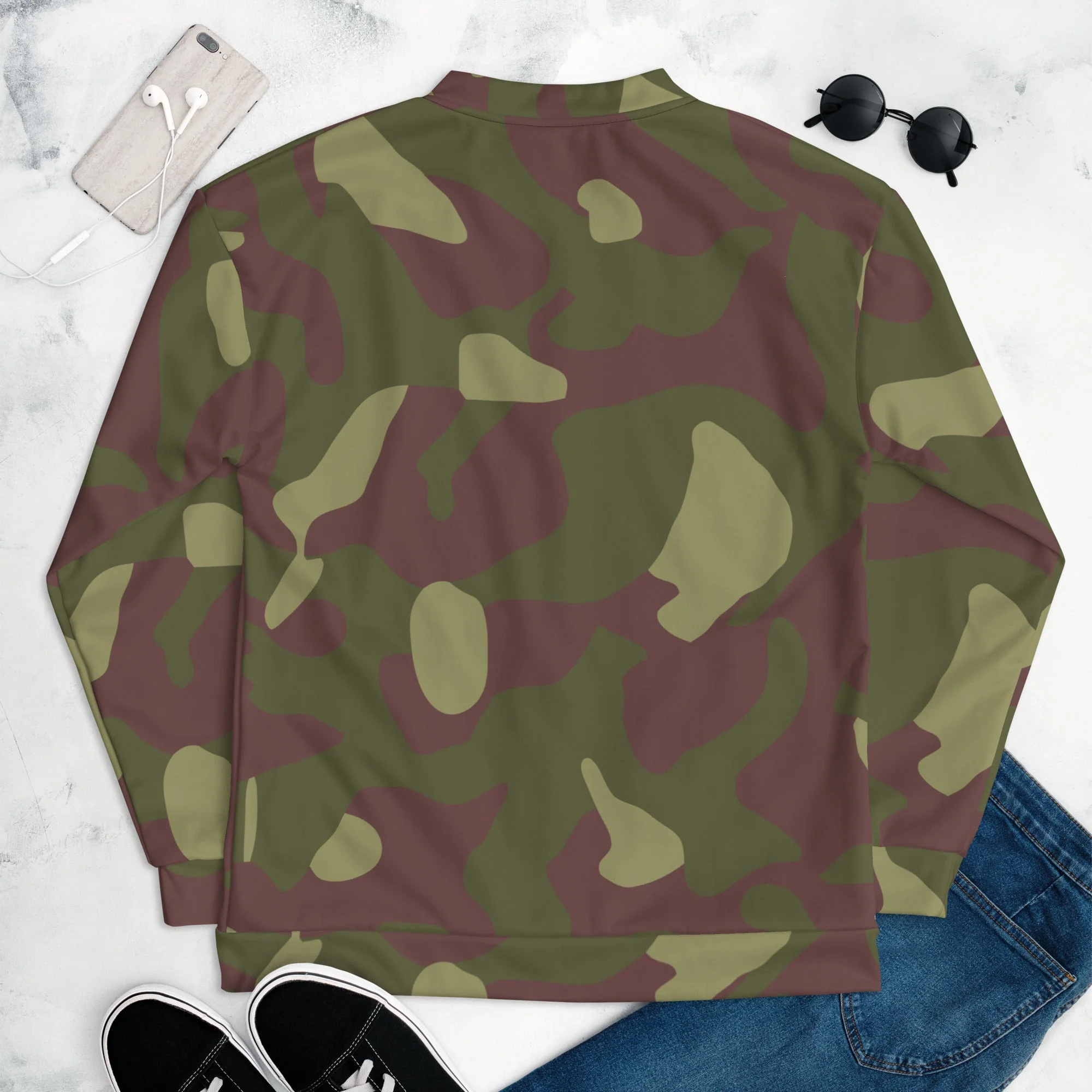 Finnish M62 CAMO Unisex Bomber Jacket - Image 9