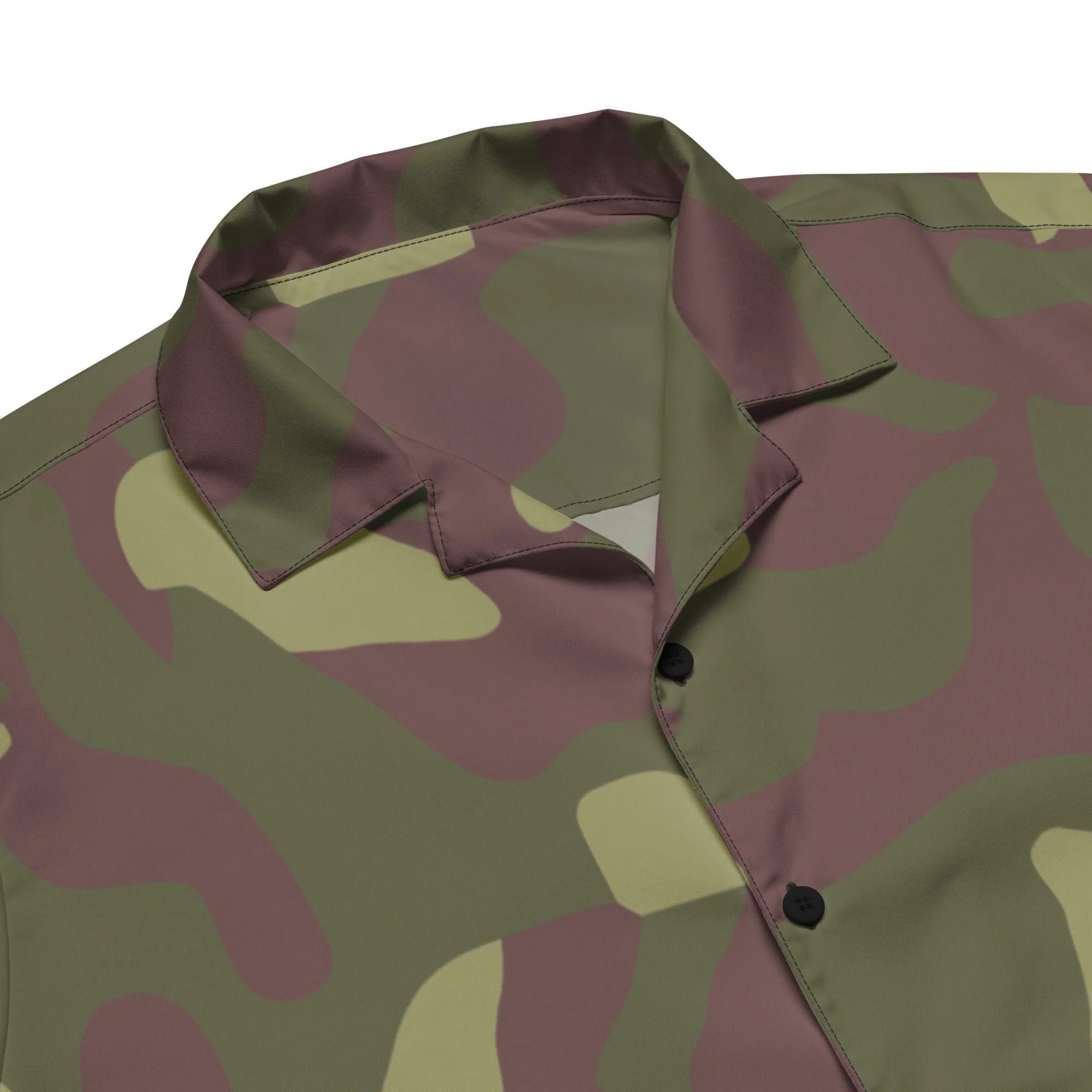 Finnish M62 CAMO Unisex Short-Sleeve Button Shirt - Image 2