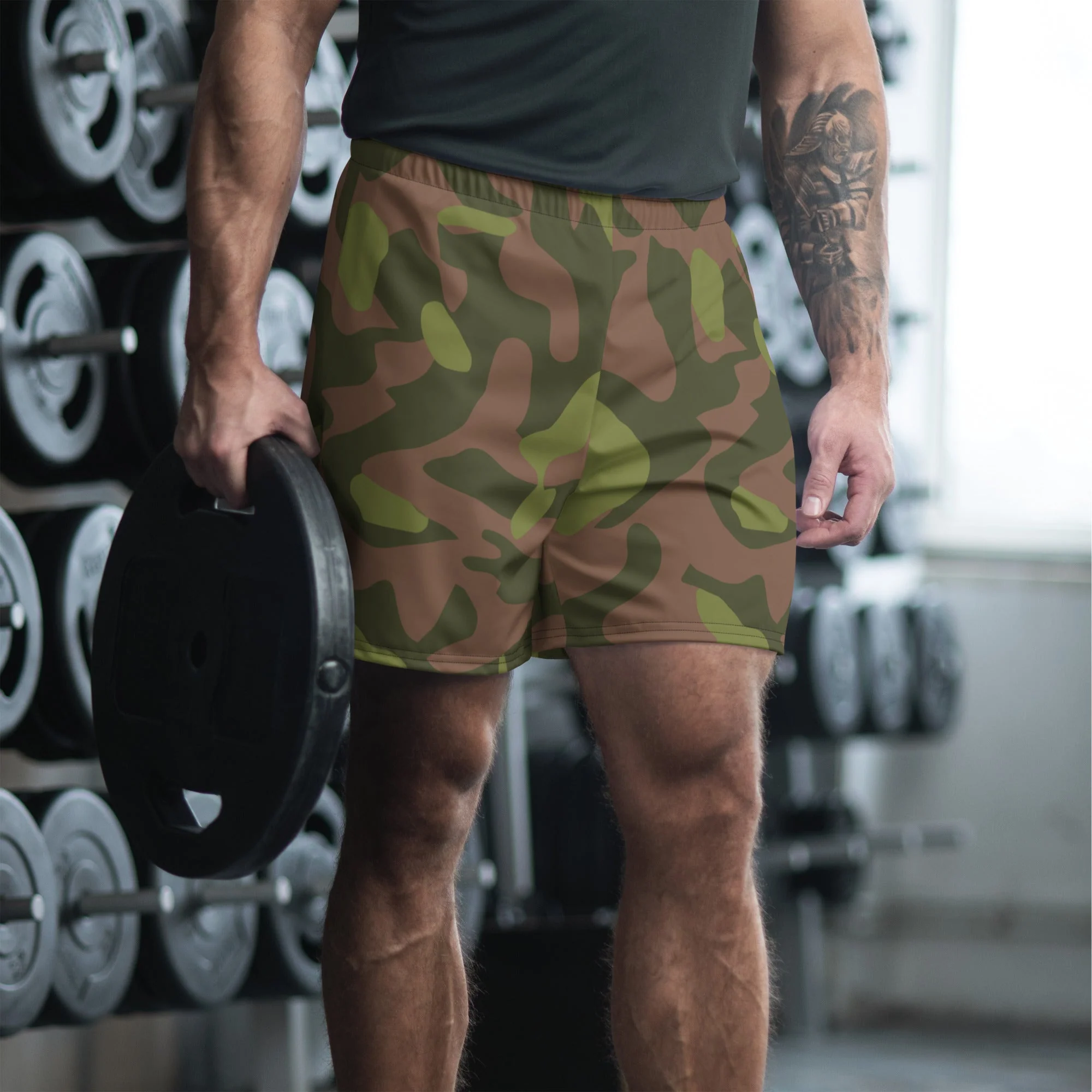 Finnish M91 CAMO Unisex Athletic Long Shorts