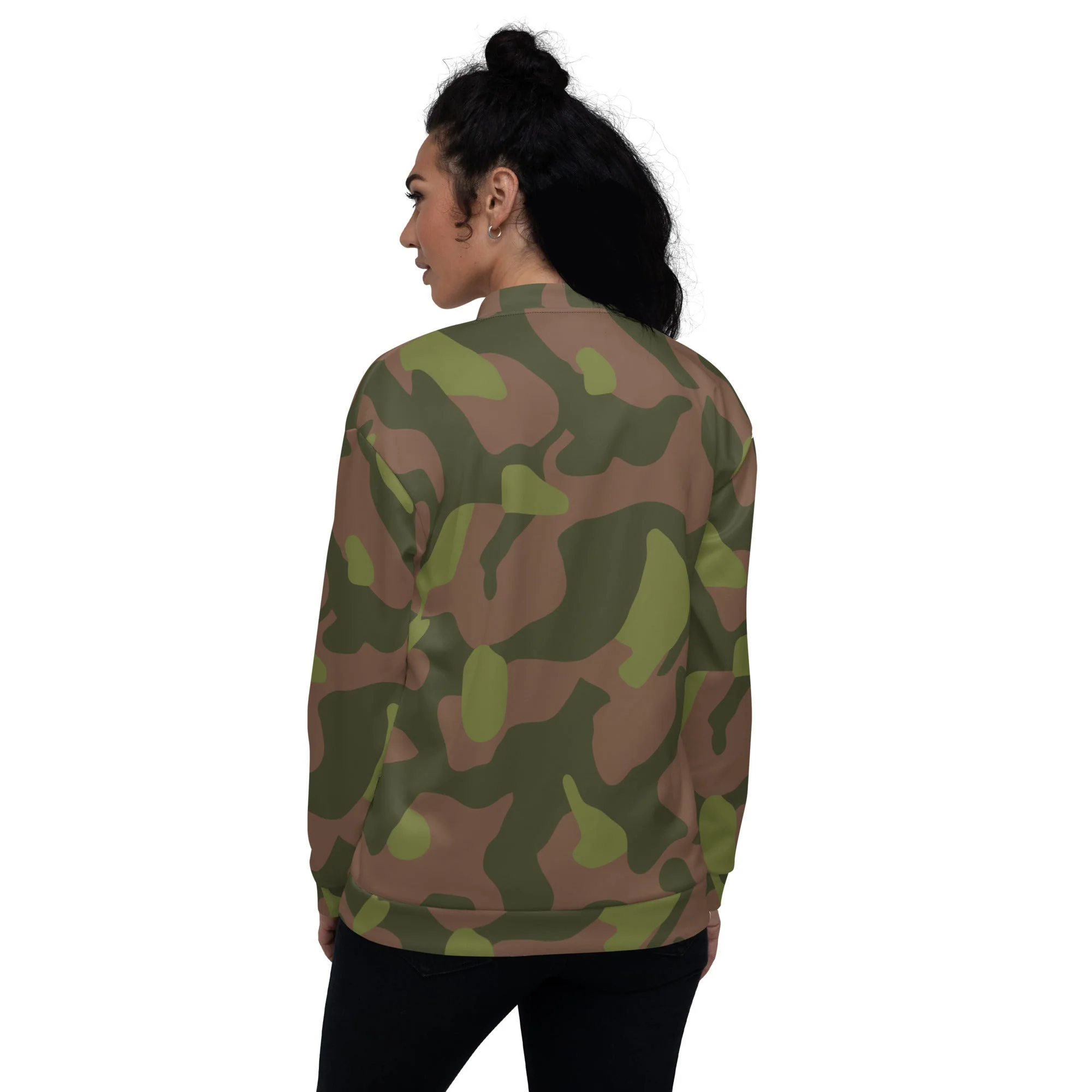 Finnish M91 CAMO Unisex Bomber Jacket - Image 7