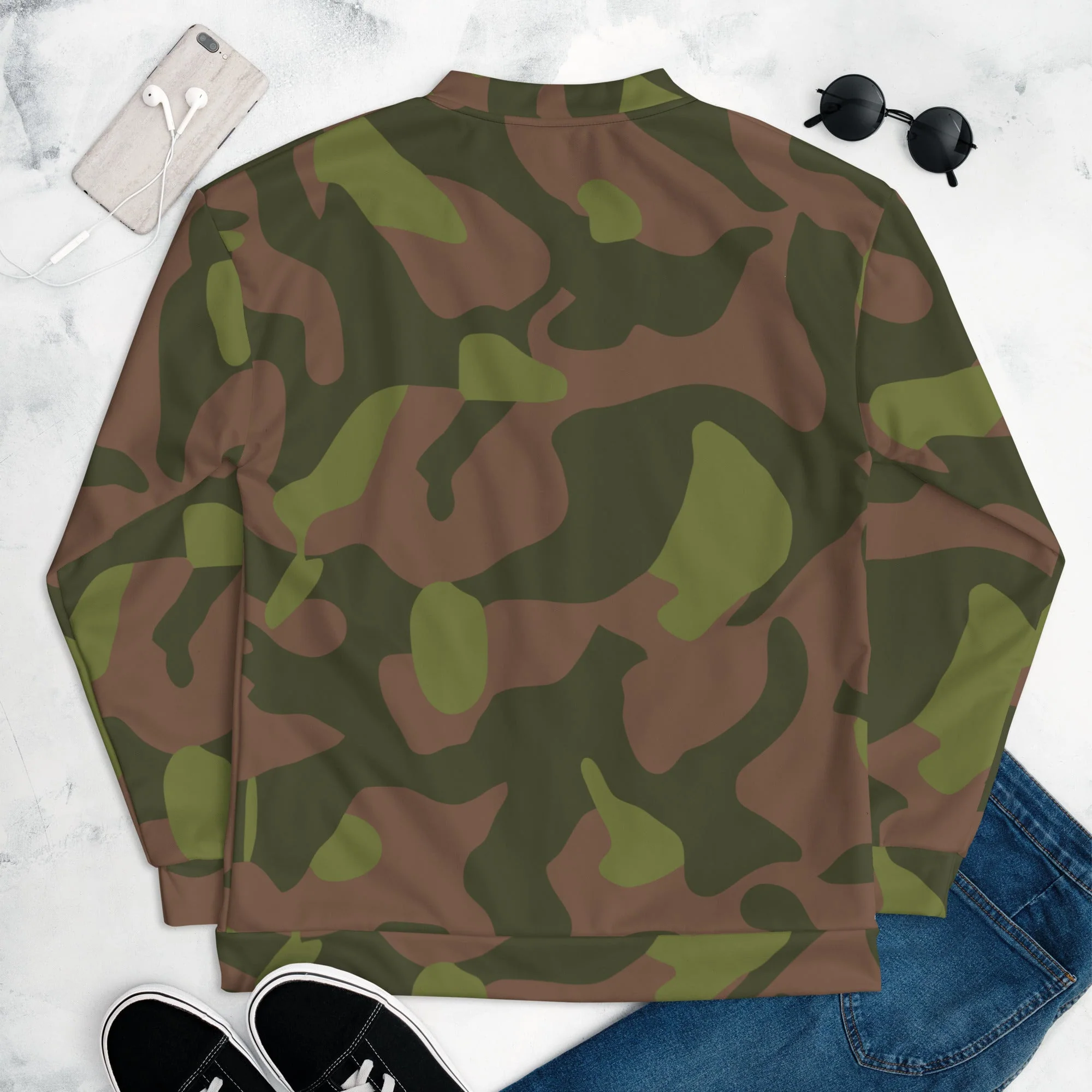 Finnish M91 CAMO Unisex Bomber Jacket - Image 9