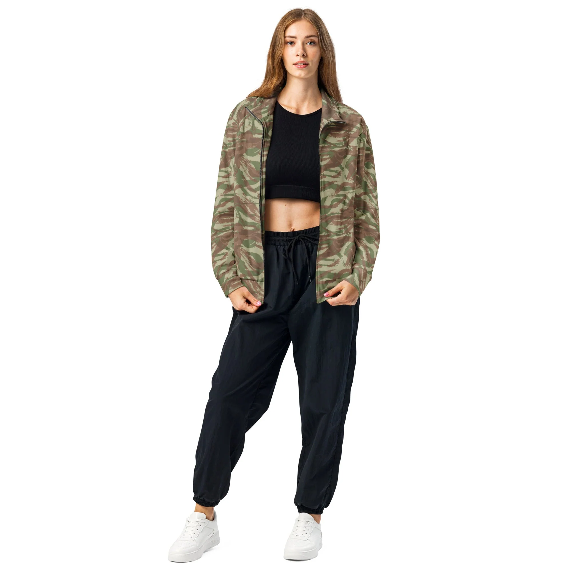 French Lizard A1 Airborne CAMO Unisex Track Jacket - Image 5