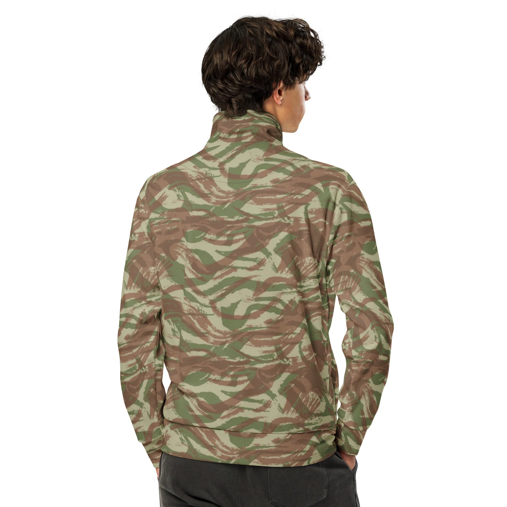 French Lizard A1 Airborne CAMO Unisex Track Jacket - Image 9