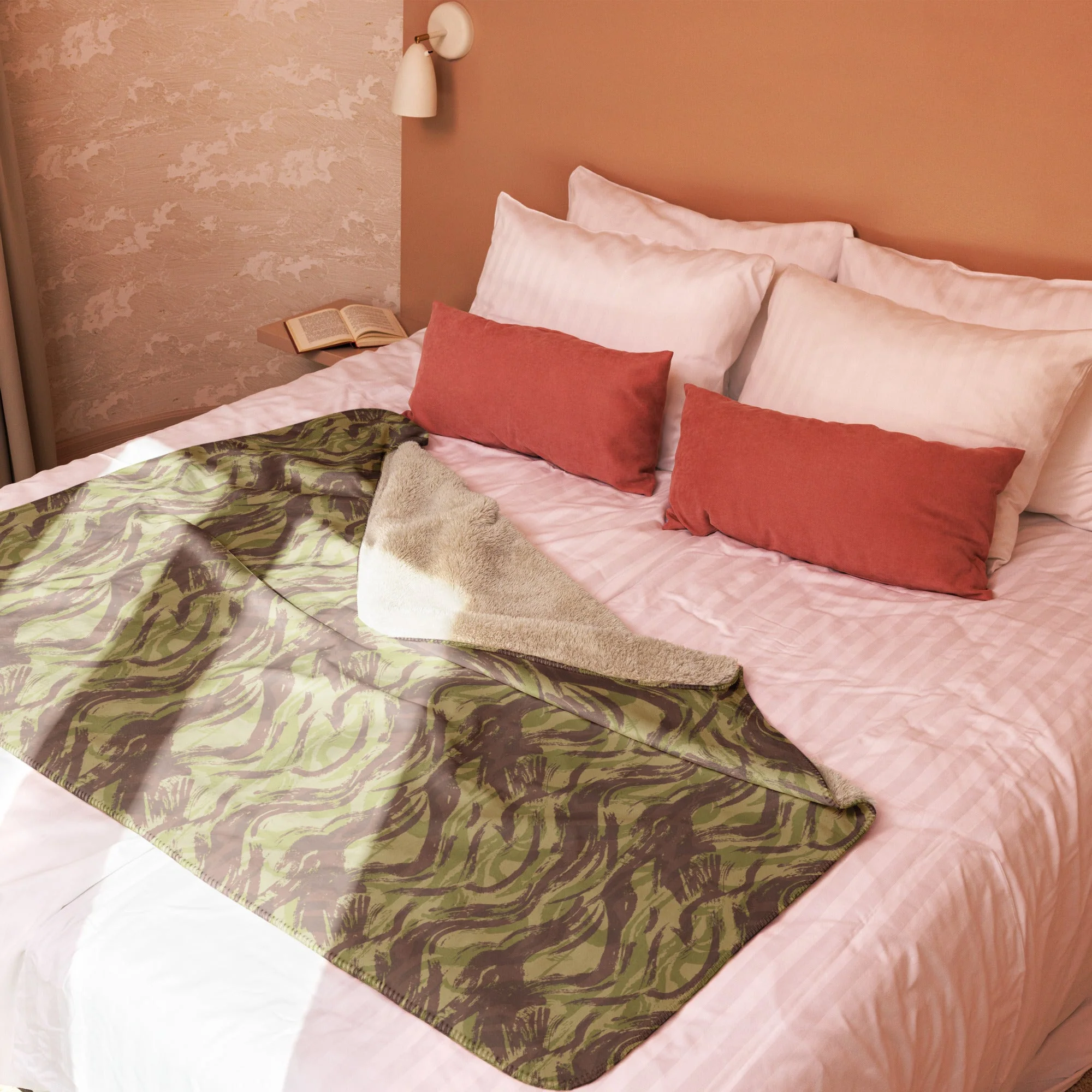 French Lizard C1 All Arms Uniform CAMO Sherpa Blanket - Image 7