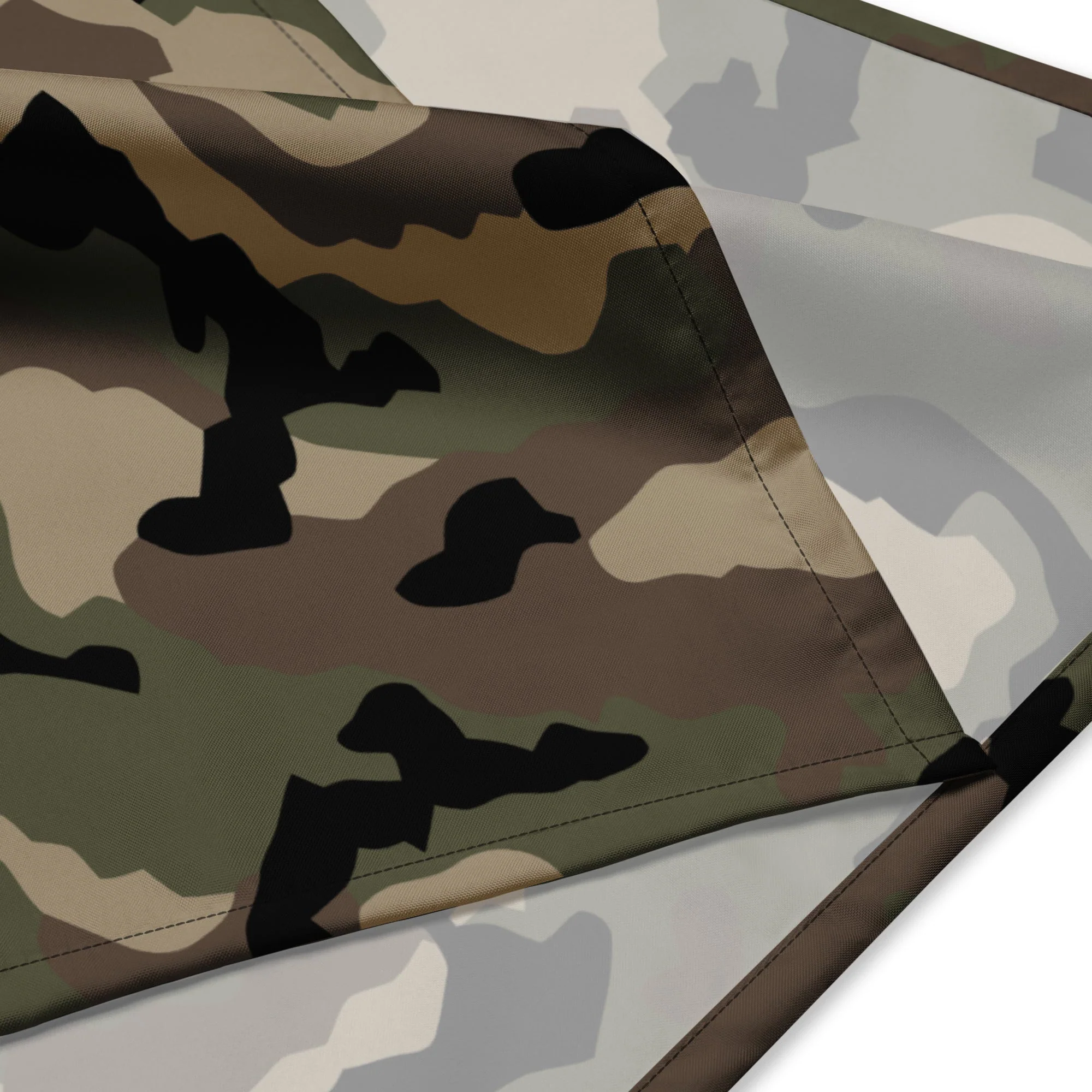 French CCE Woodland CAMO Bandana - Image 5