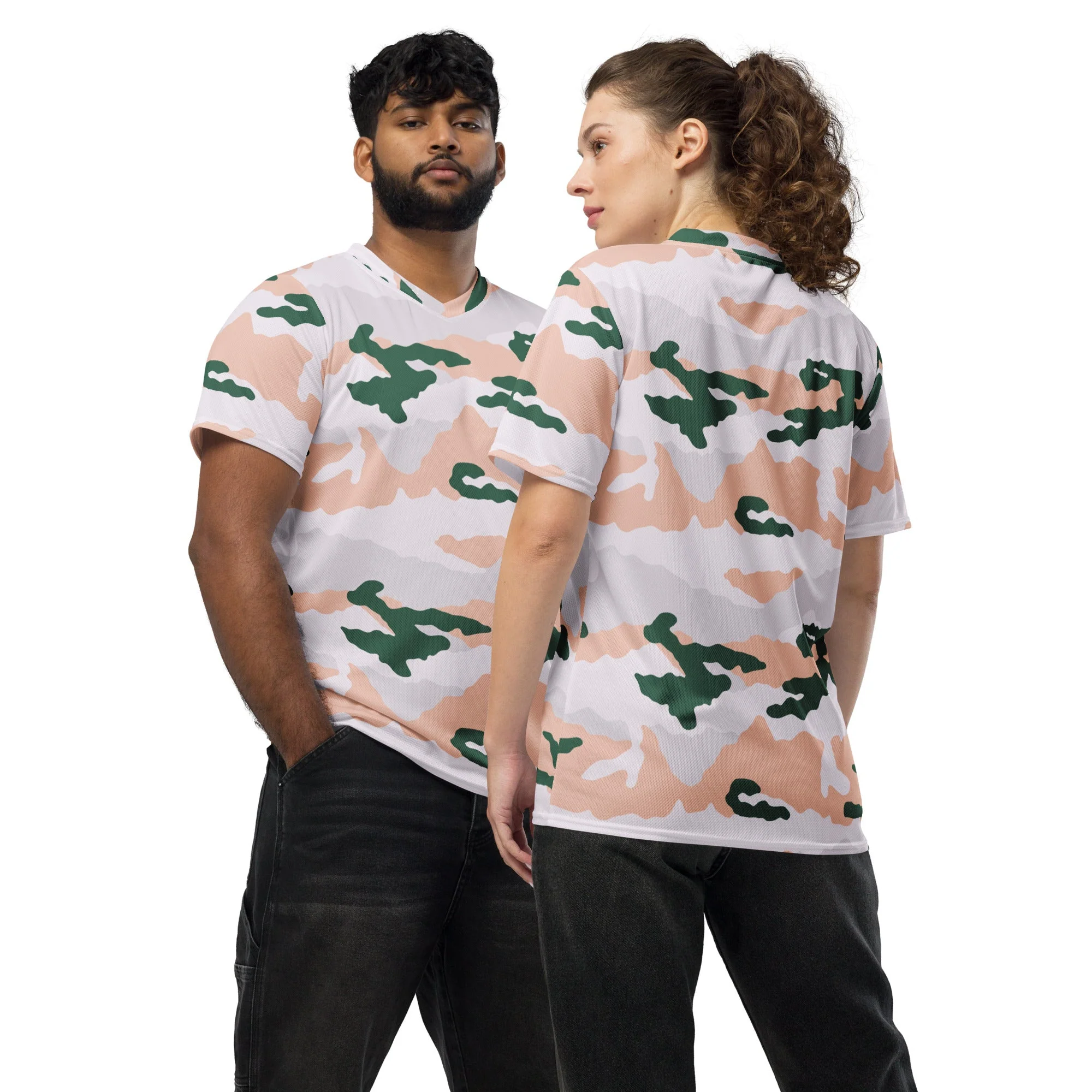 French Chasseur Alpins Tundra CAMO Unisex Sports Jersey