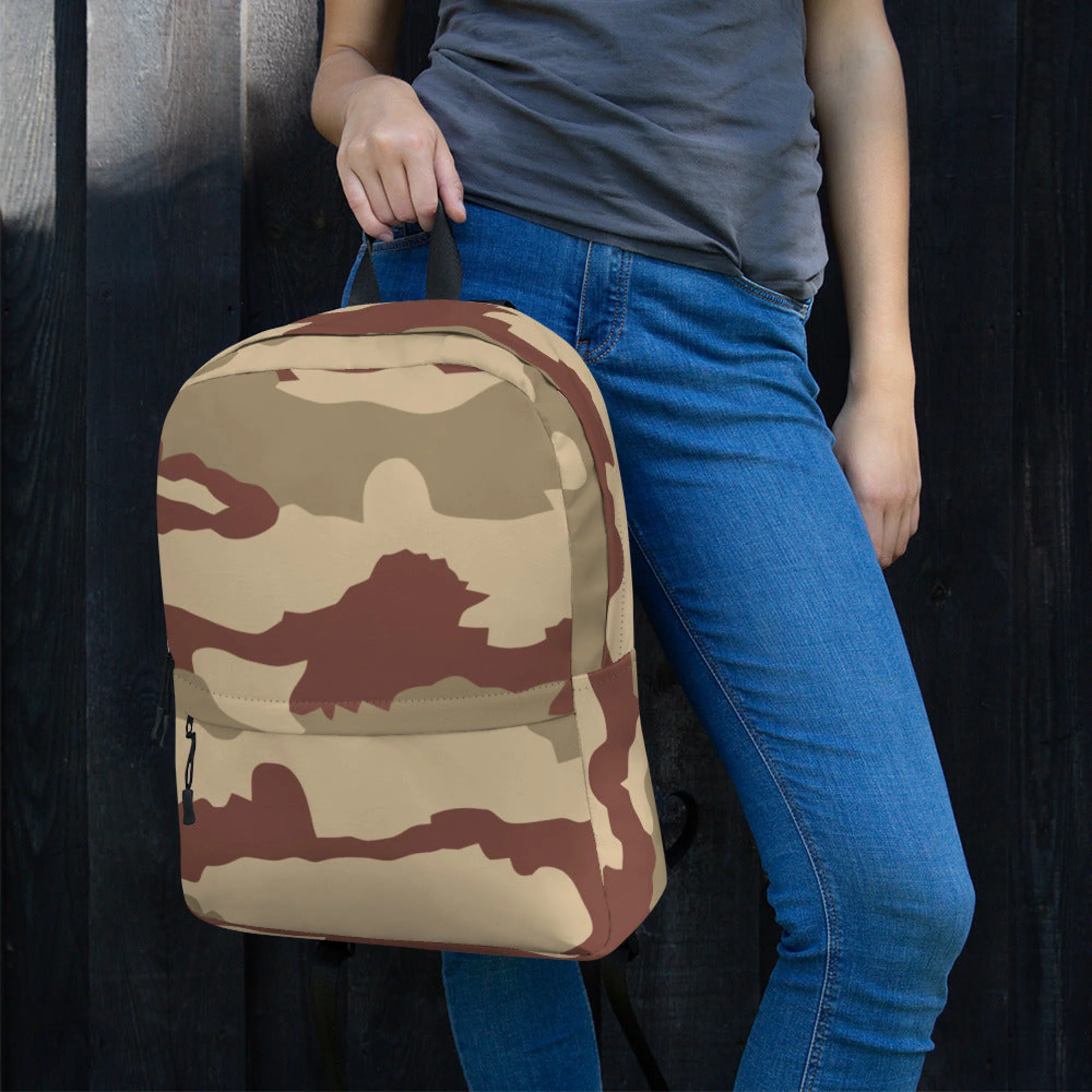 French Daguet Desert CAMO CAMO Backpack - Image 3