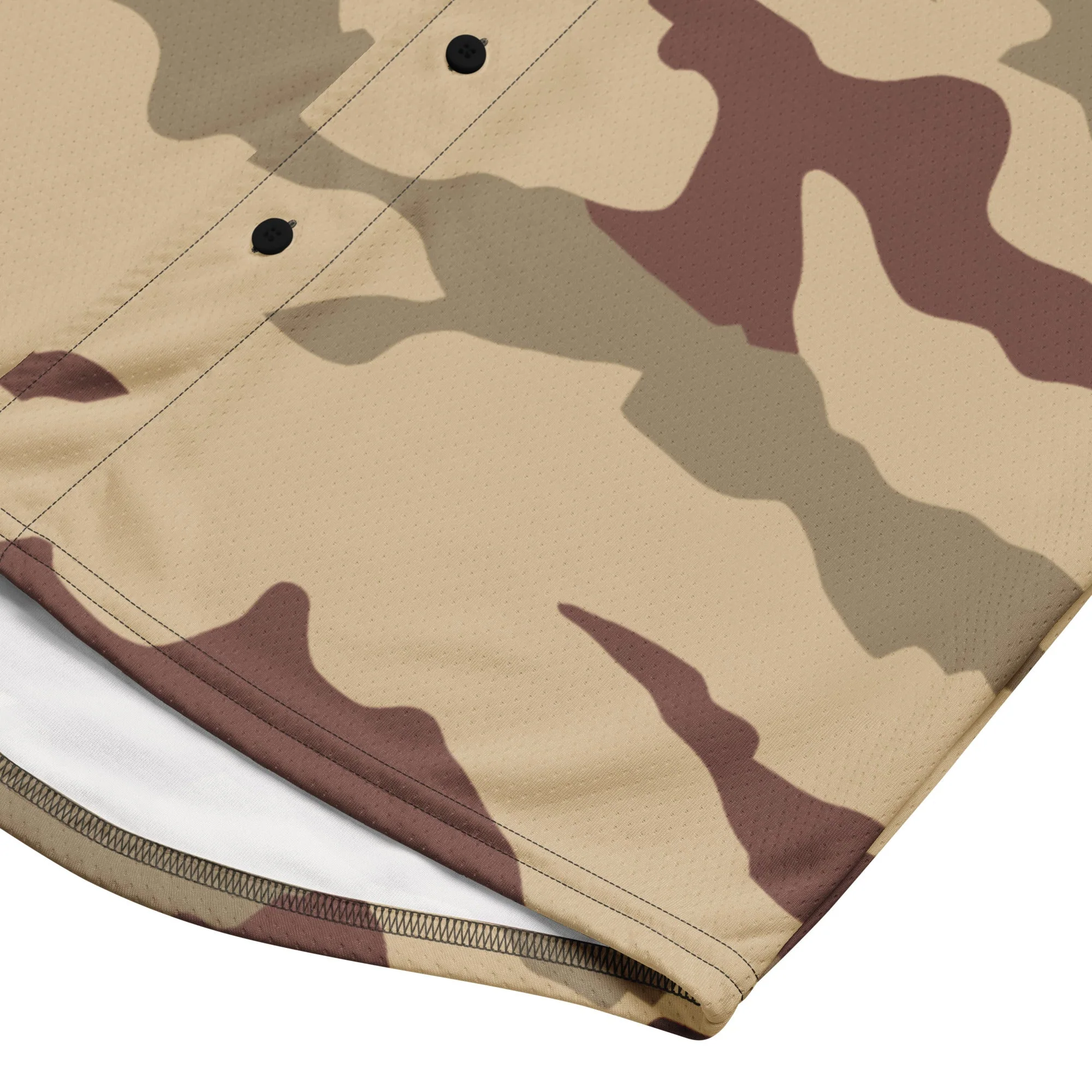 French Daguet Desert CAMO Unisex Baseball Jersey - Image 11