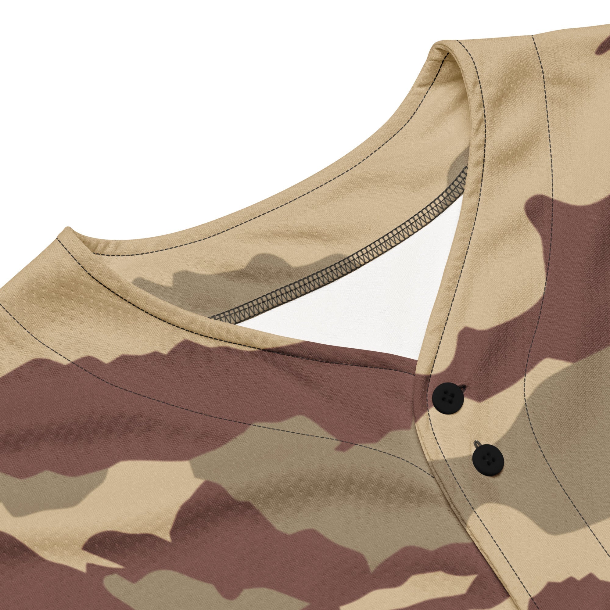 French Daguet Desert CAMO Unisex Baseball Jersey - Image 15
