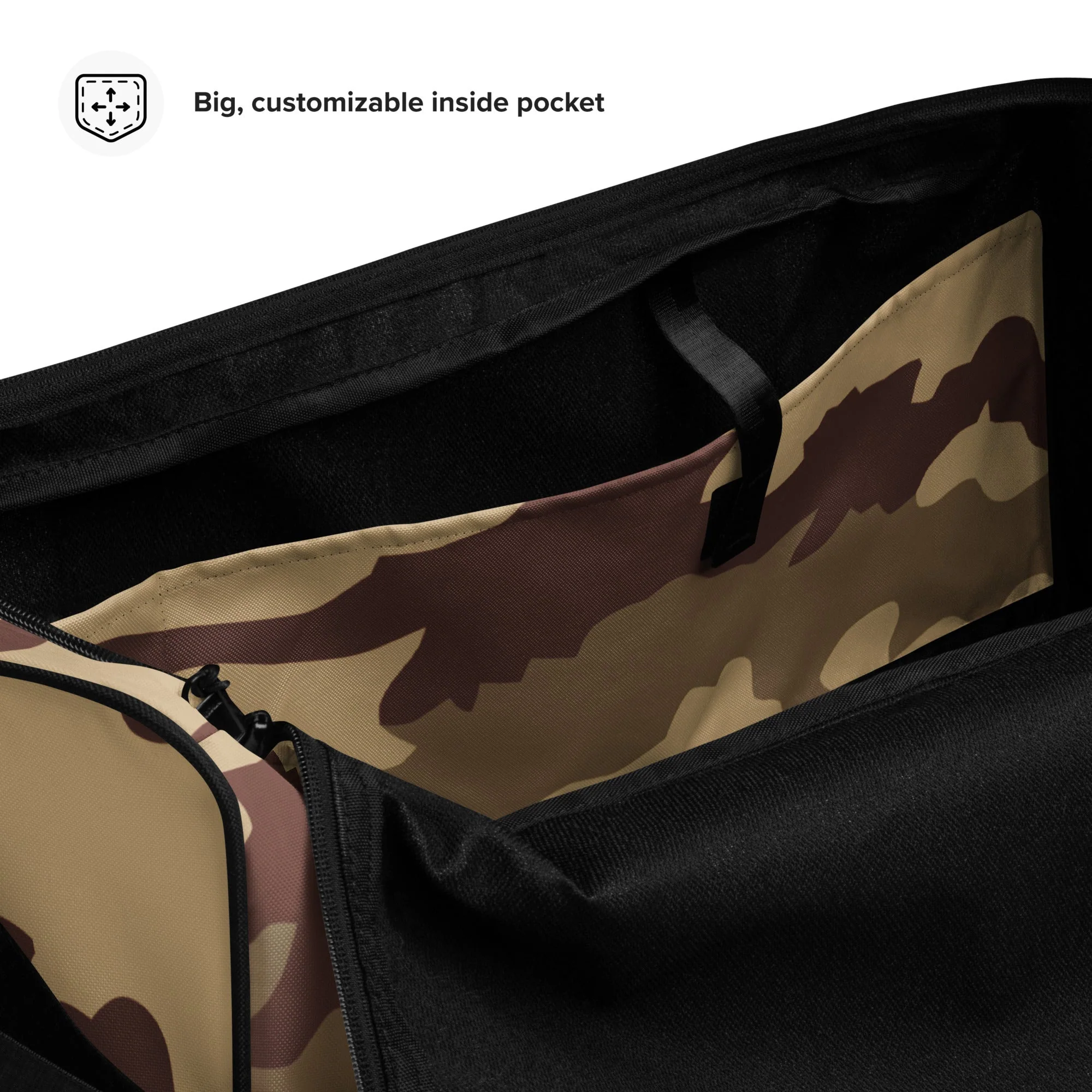 French Daguet Desert CAMO Duffle Bag - Image 9