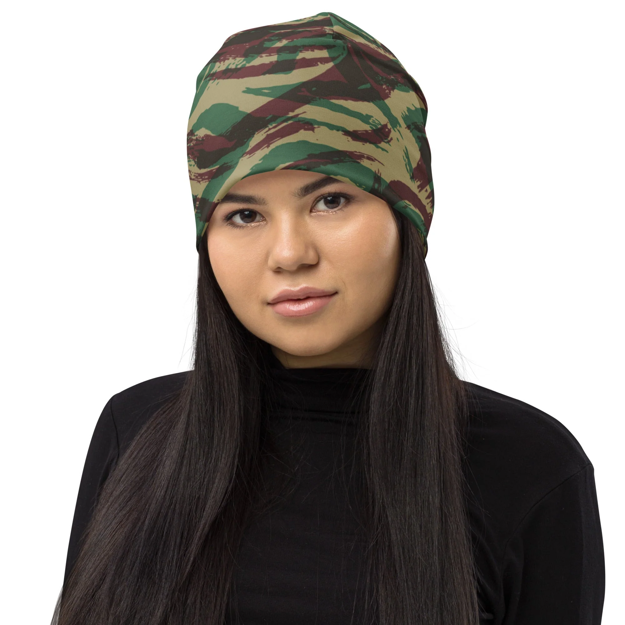 French Lizard D Algerian War CAMO Beanie - Image 6