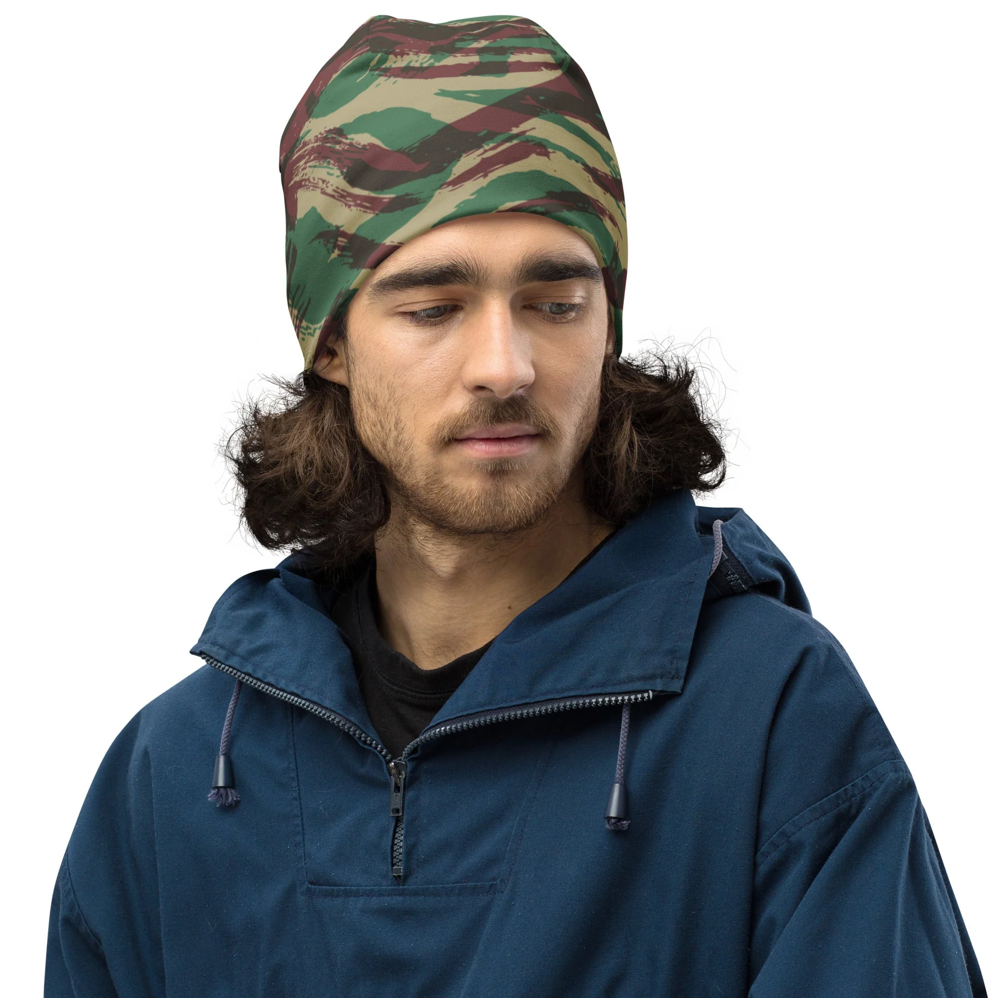 French Lizard D Algerian War CAMO Beanie - Image 7