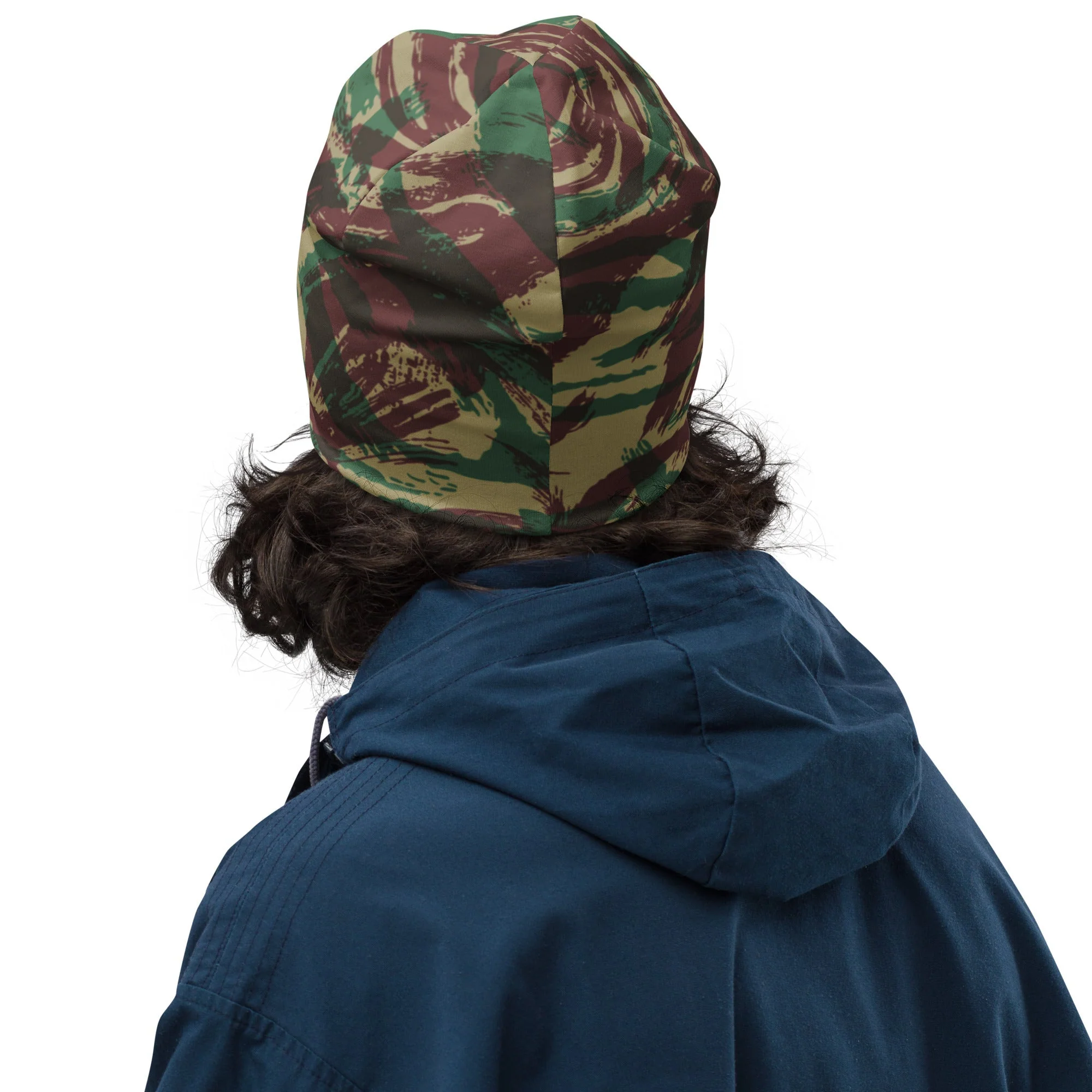 French Lizard D Algerian War CAMO Beanie - Image 8