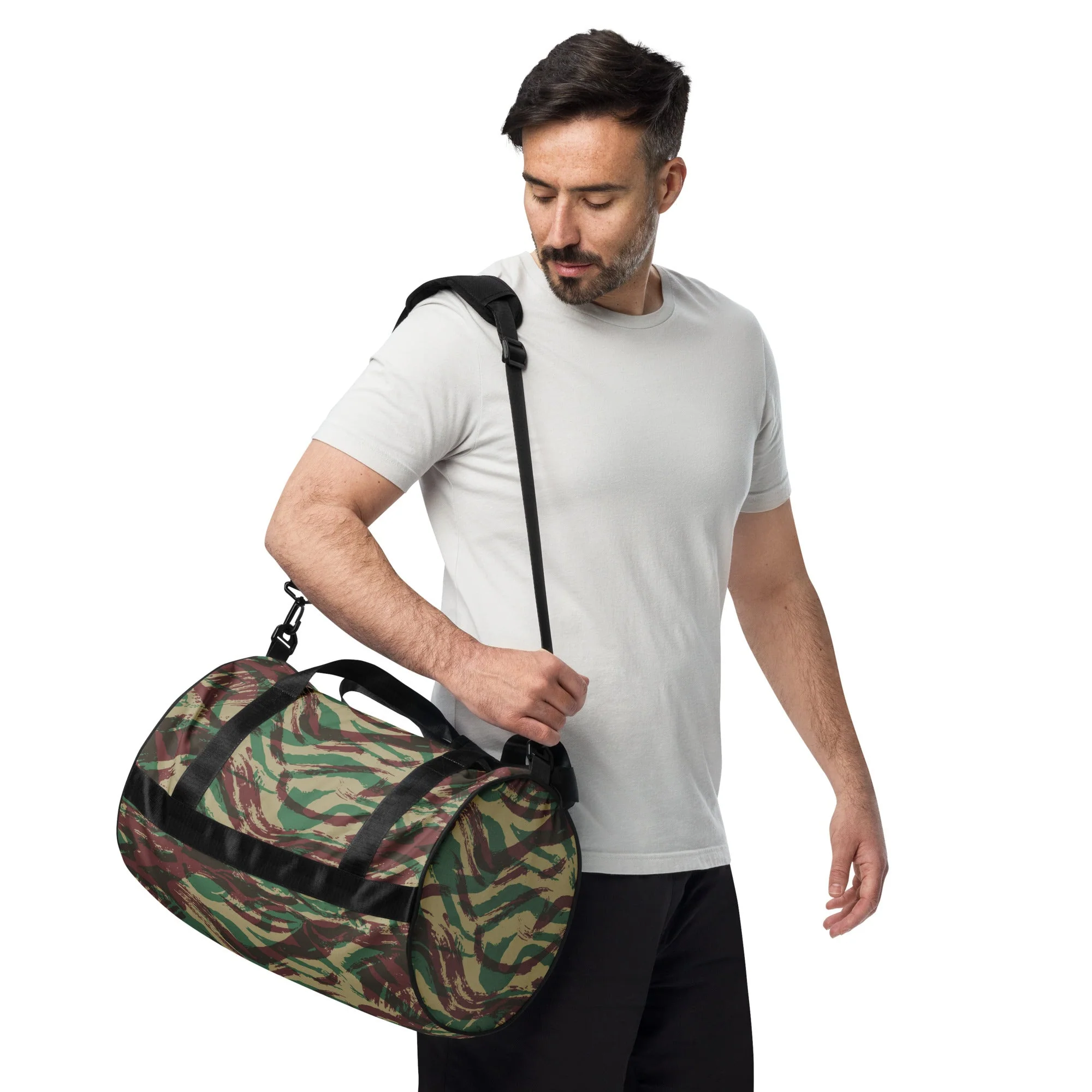 French Lizard D Algerian War CAMO Gym Bag