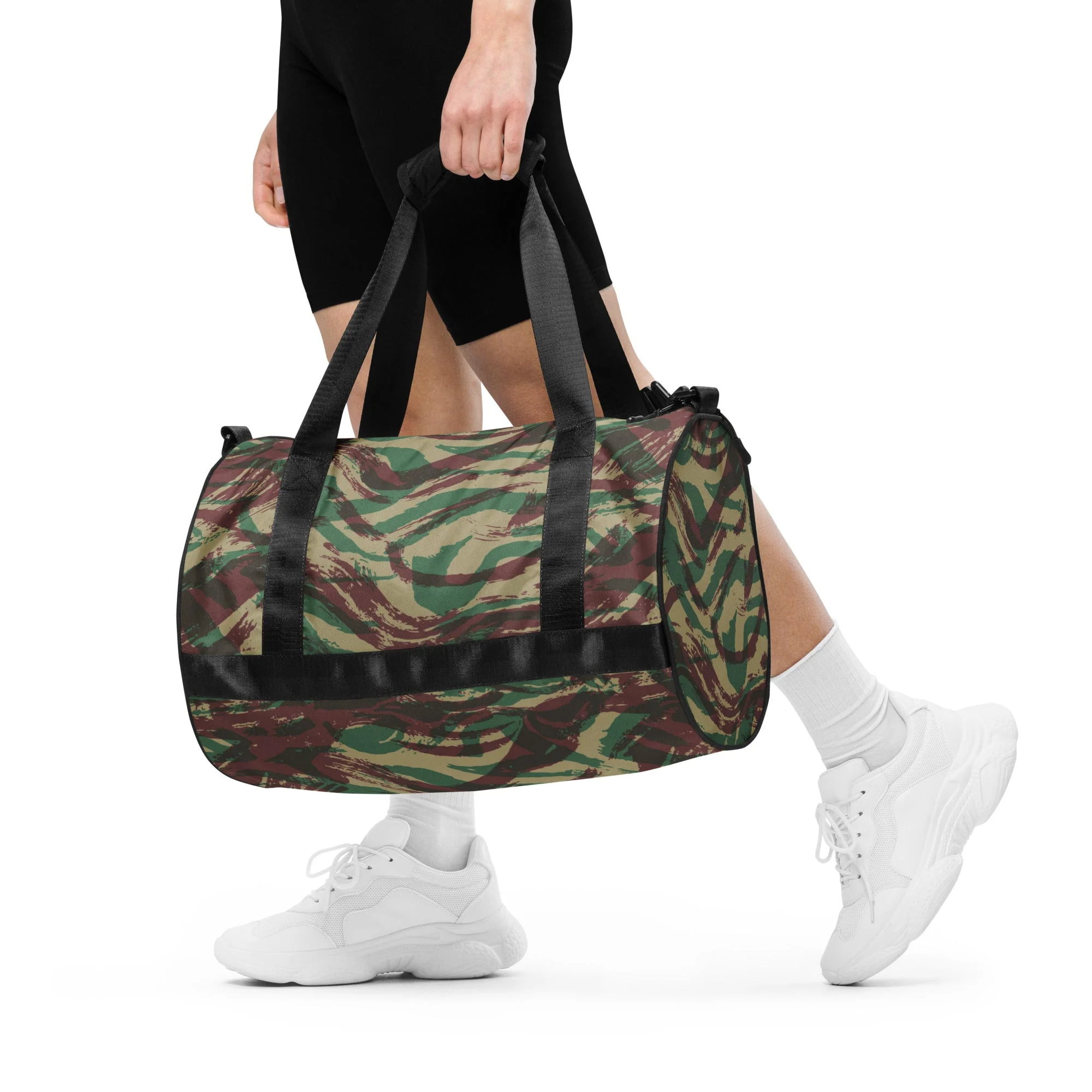 French Lizard D Algerian War CAMO Gym Bag - Image 6