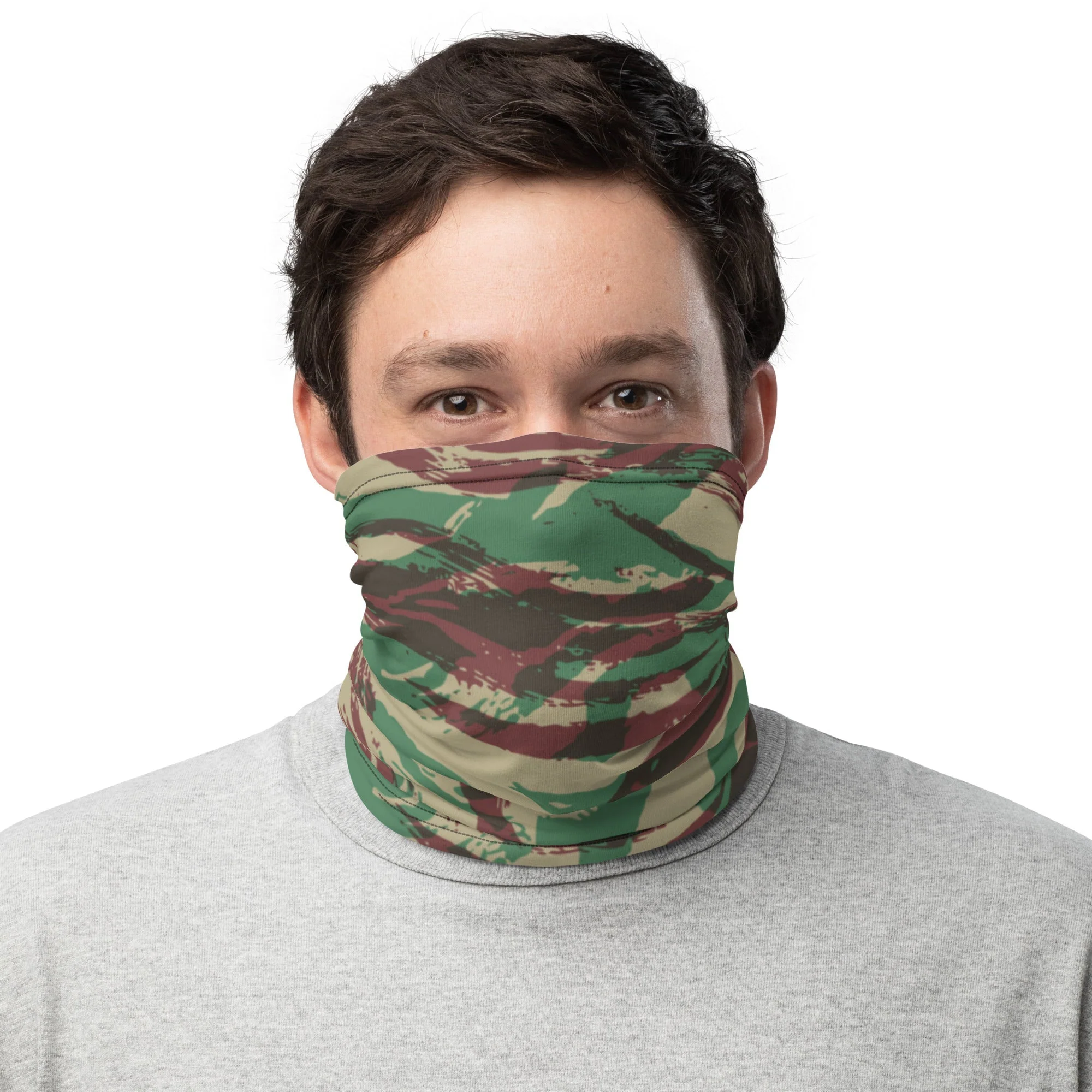 French Lizard D Algerian War CAMO Neck Gaiter - Image 8