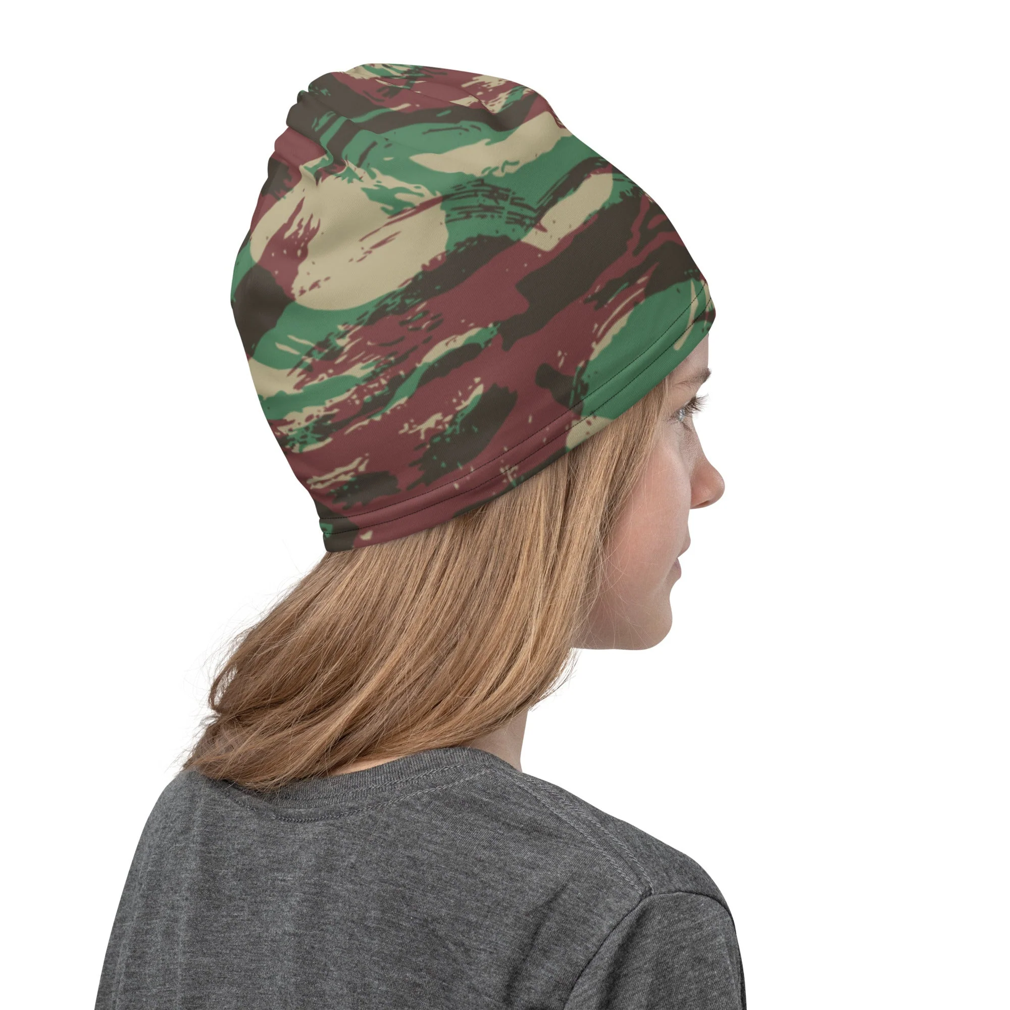French Lizard D Algerian War CAMO Neck Gaiter - Image 9