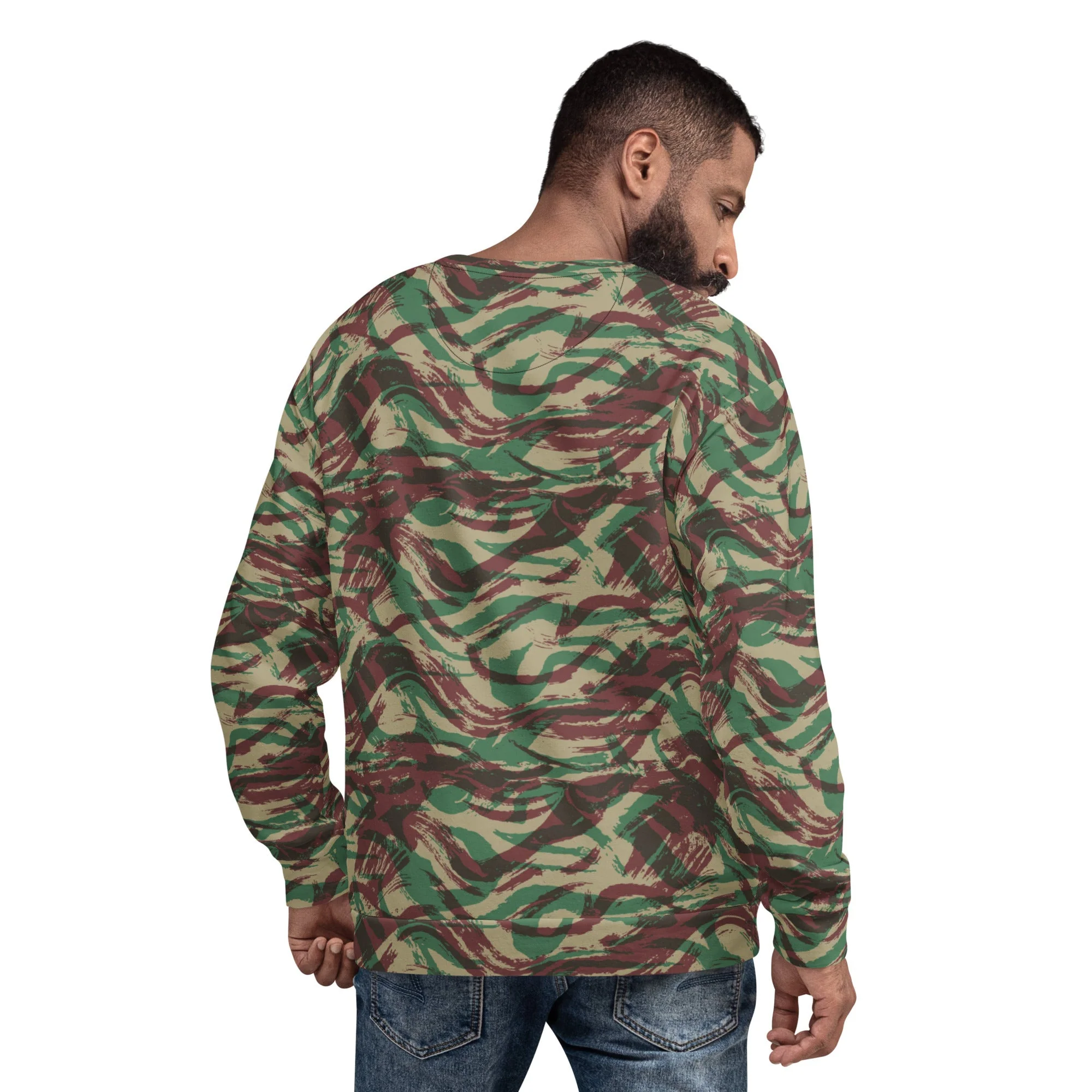French Lizard D Algerian War CAMO Unisex Sweatshirt - Image 15