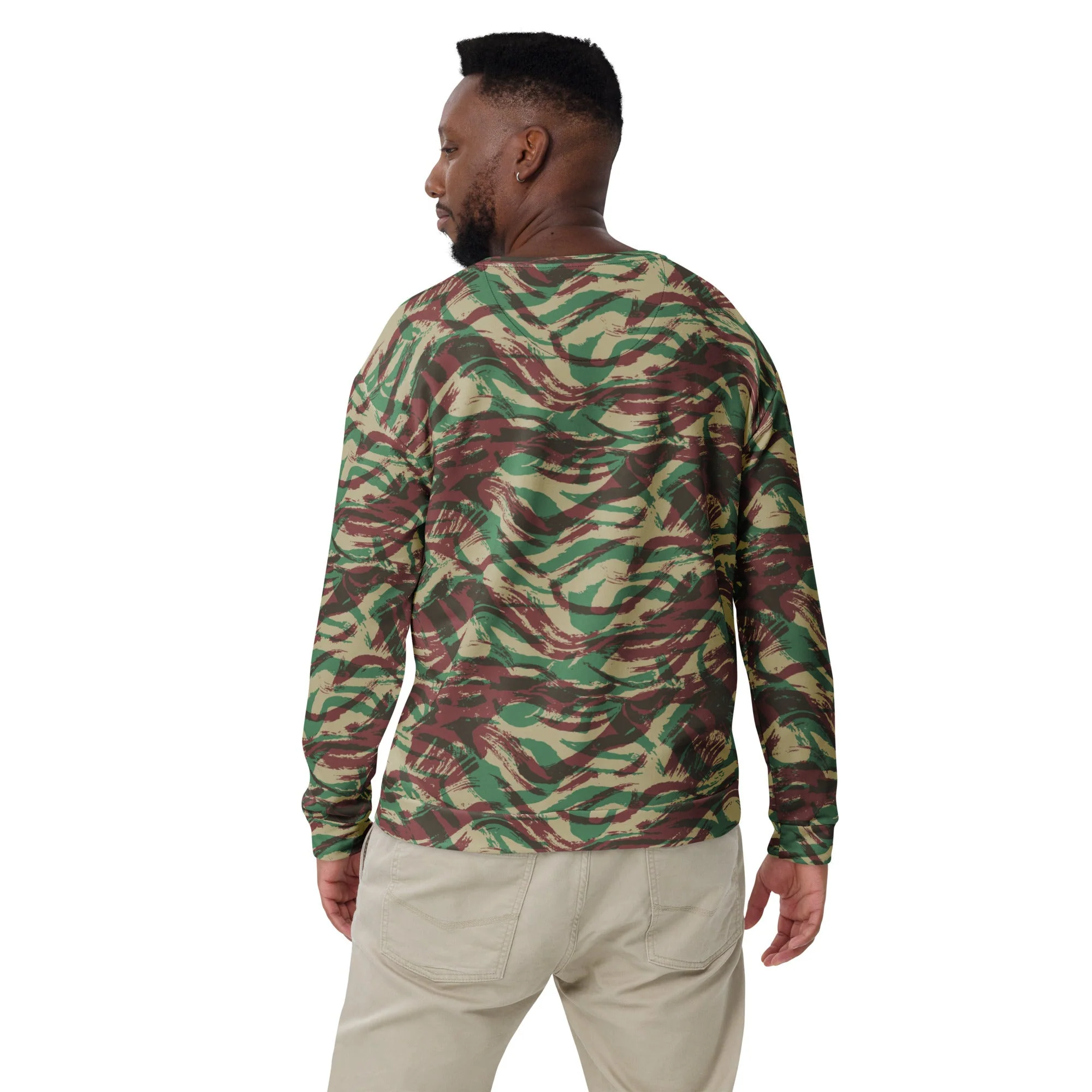 French Lizard D Algerian War CAMO Unisex Sweatshirt - Image 16