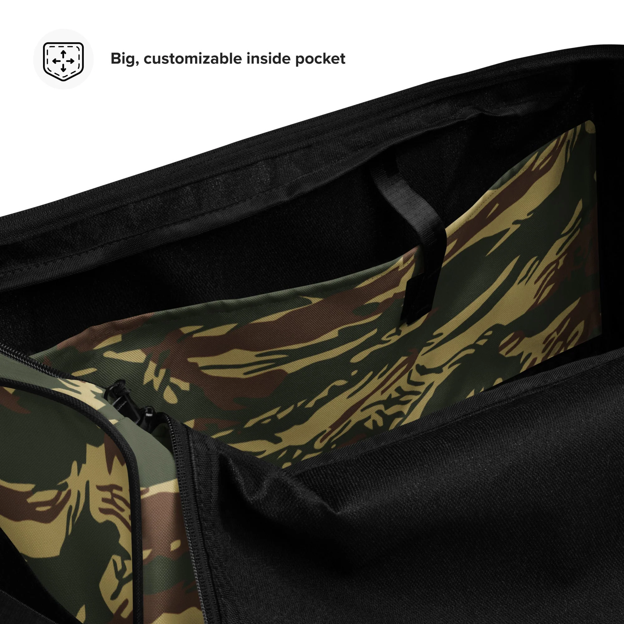 Greek Lizard Navy Special Warfare CAMO Duffle Bag - Image 9