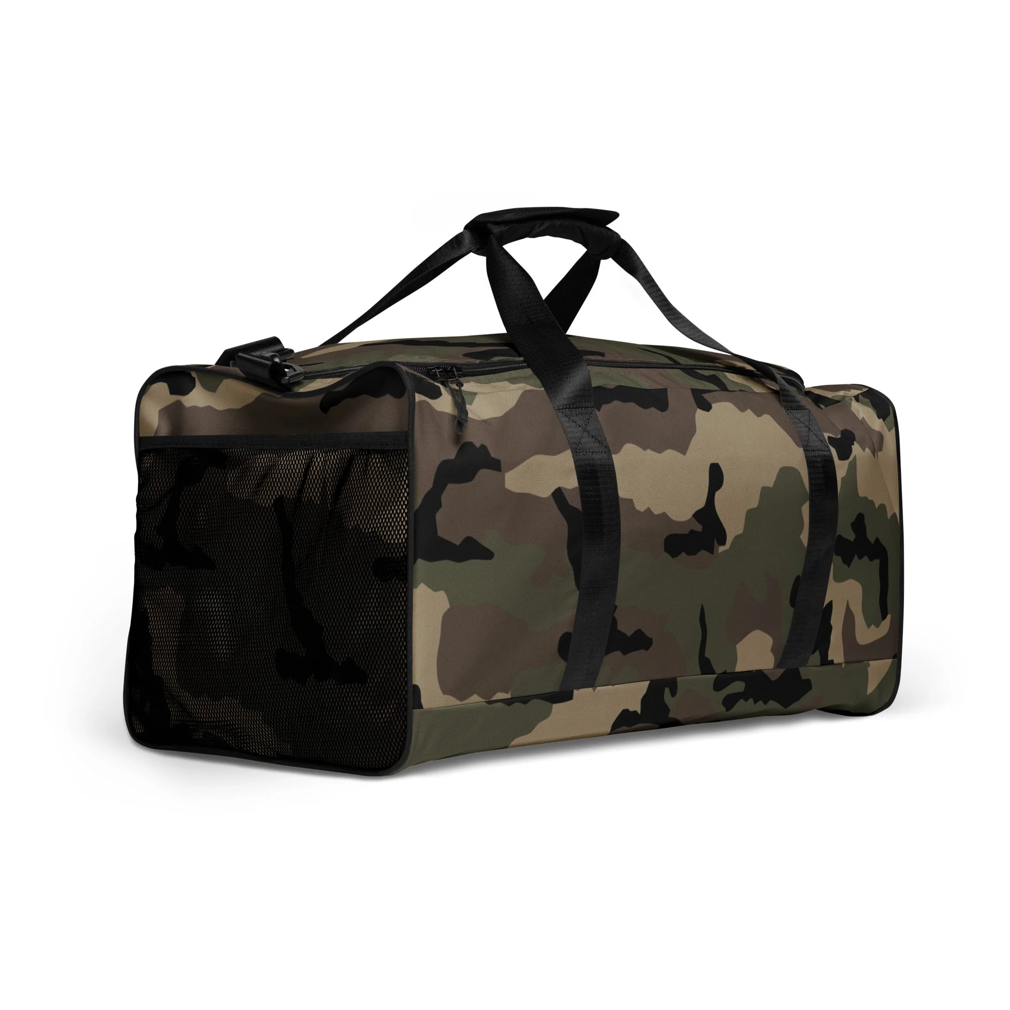French CCE Woodland CAMO Duffle Bag - Image 7