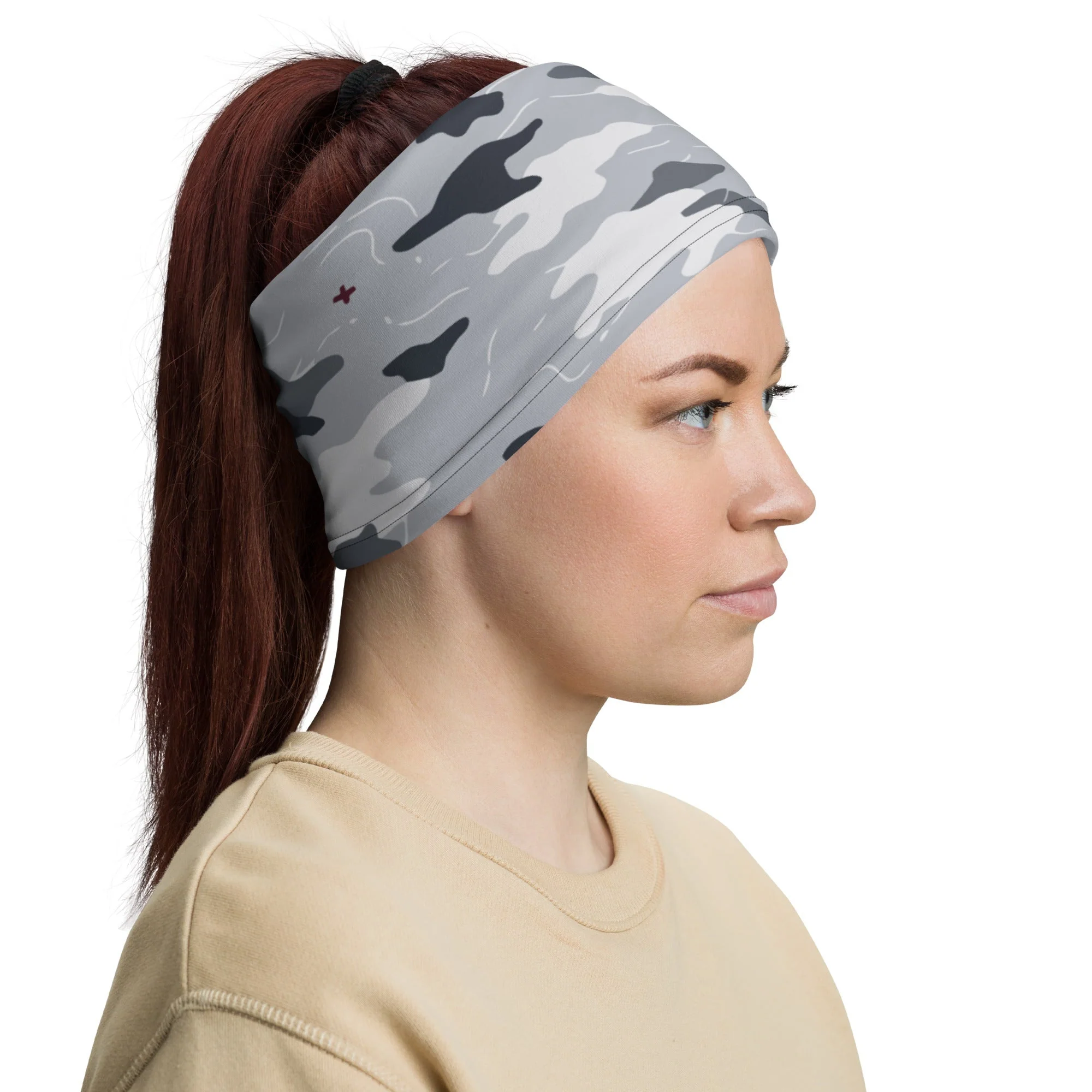 Frozen Tundra Topo CAMO Neck Gaiter - Image 3