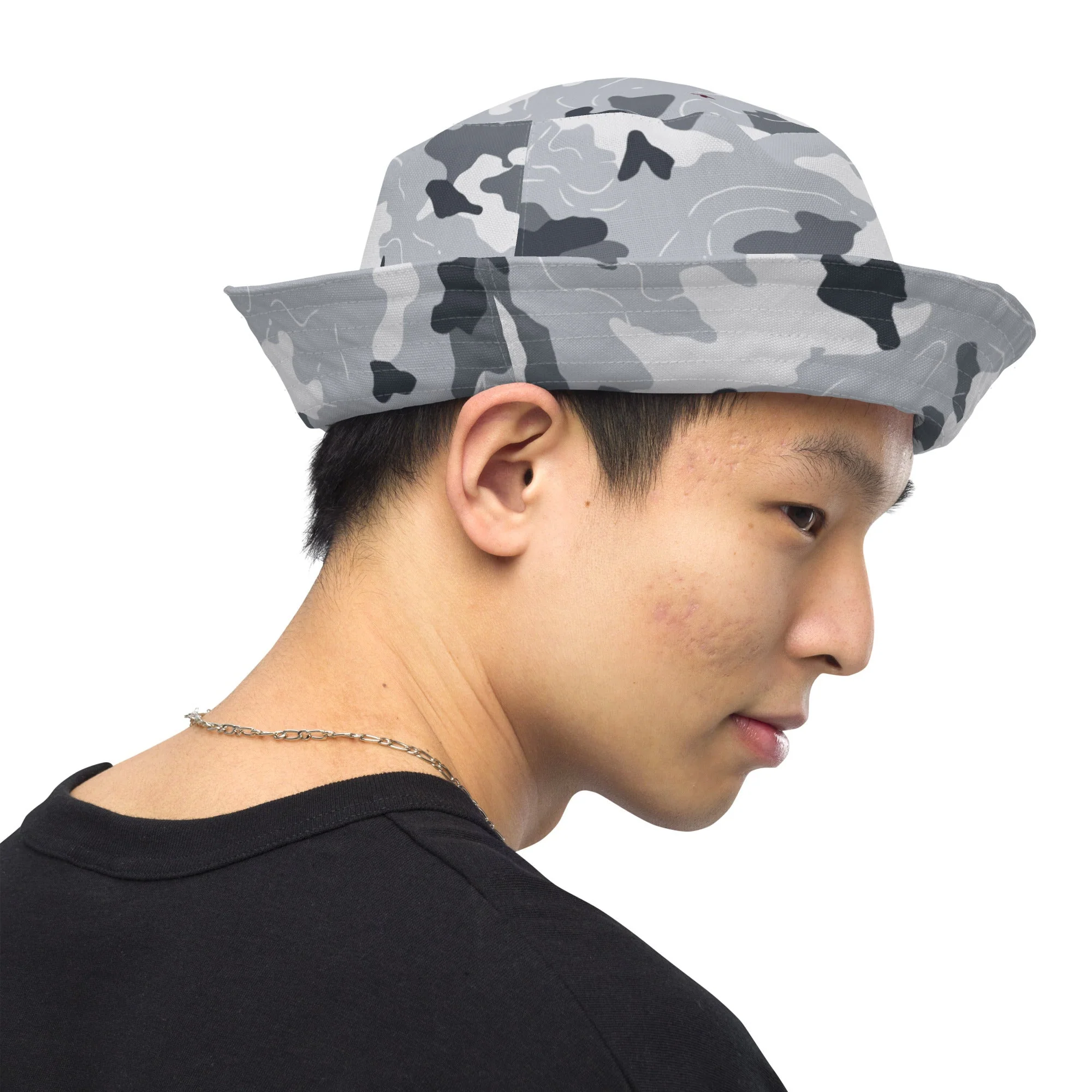 Frozen Tundra Topo CAMO Reversible Bucket Hat - Image 10