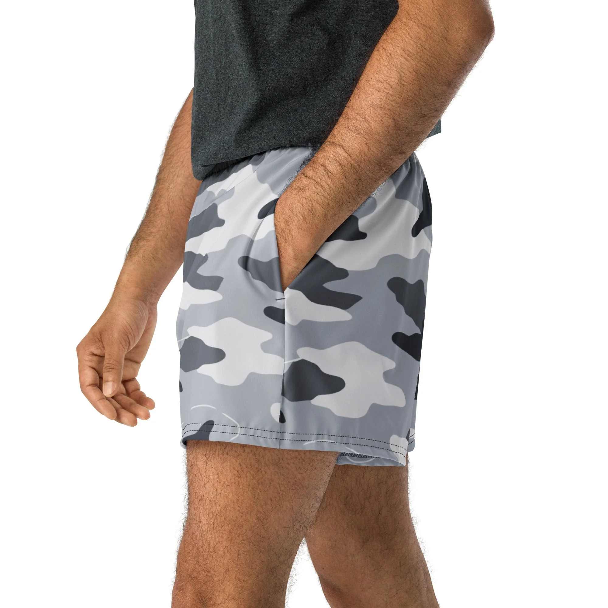 Frozen Tundra Topo CAMO Unisex Athletic Shorts