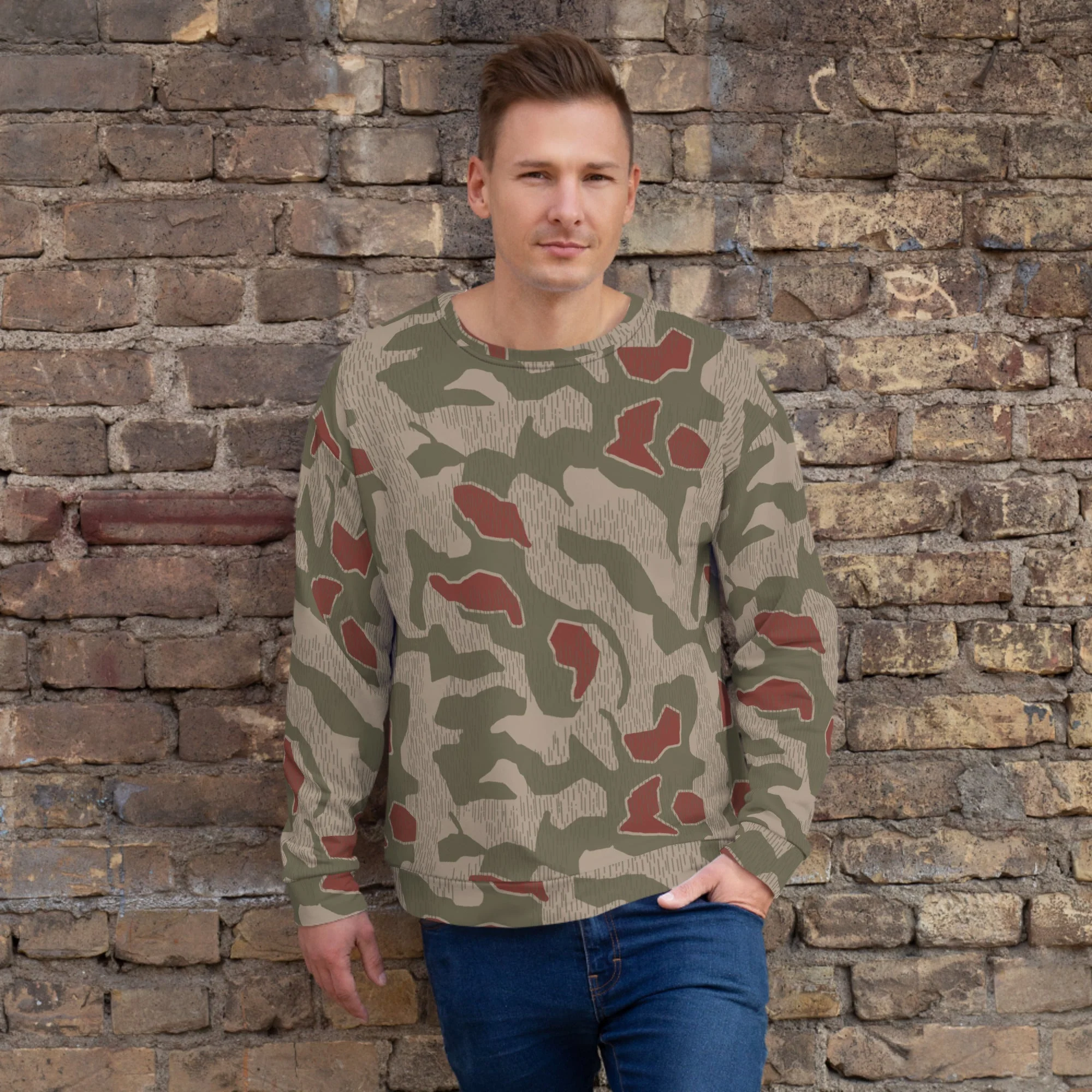 German Sumpfmuster BGS CAMO Unisex Sweatshirt