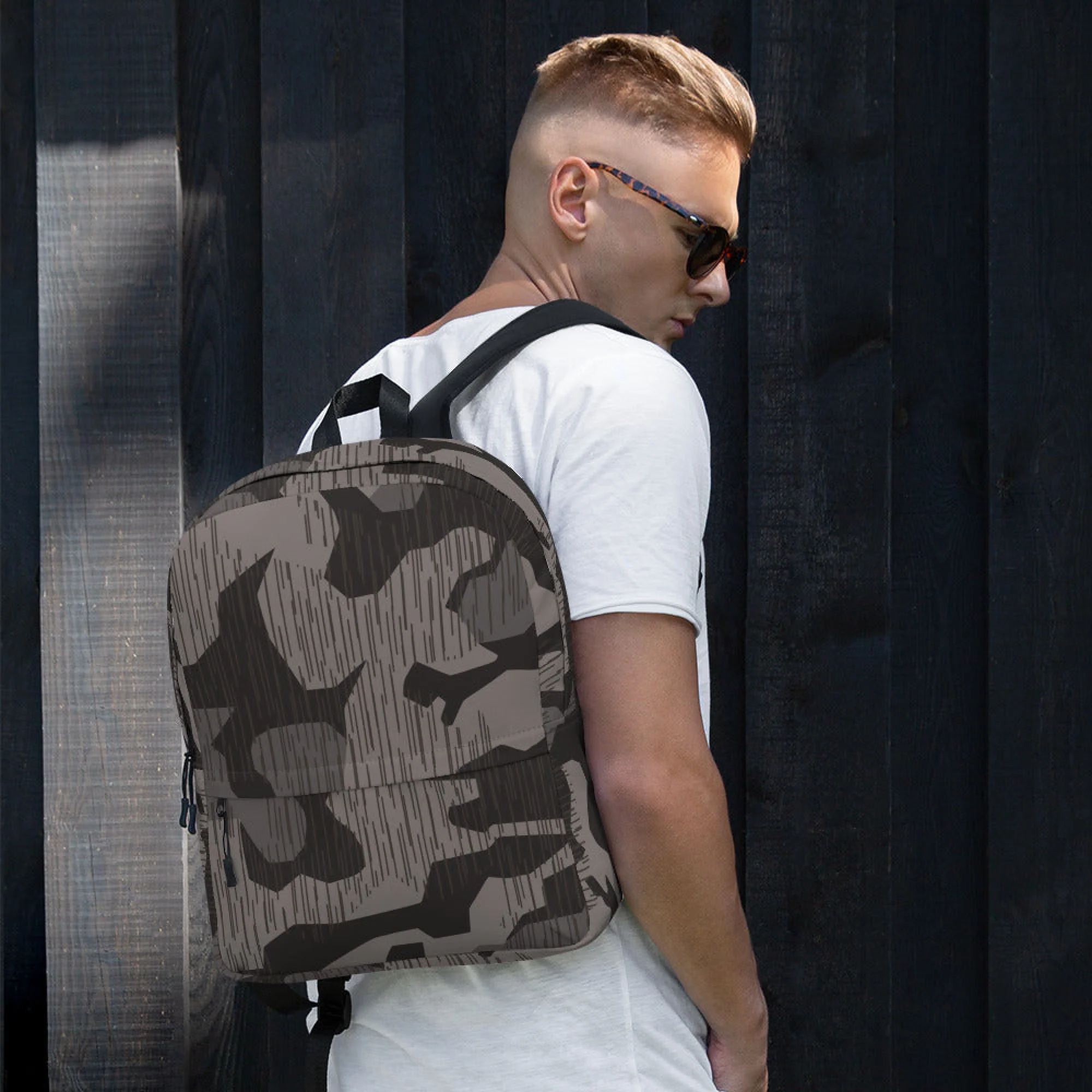 German Black Forest Splinter CAMO Backpack