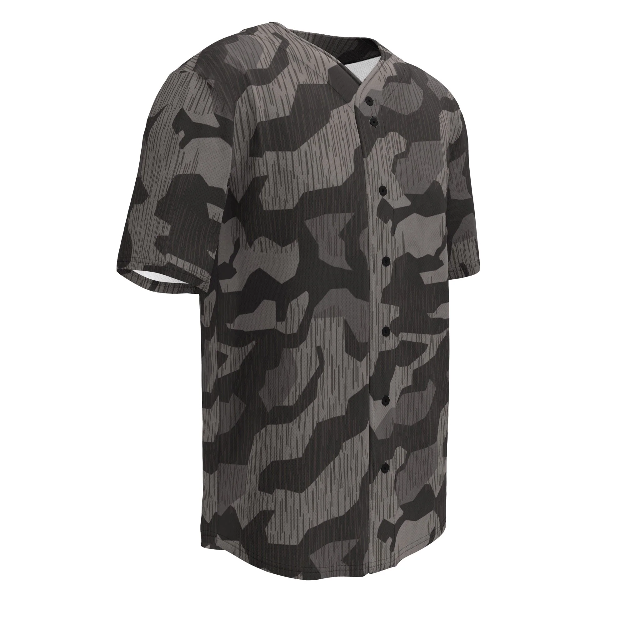 German Black Forest Splinter CAMO Unisex Baseball Jersey - Image 14