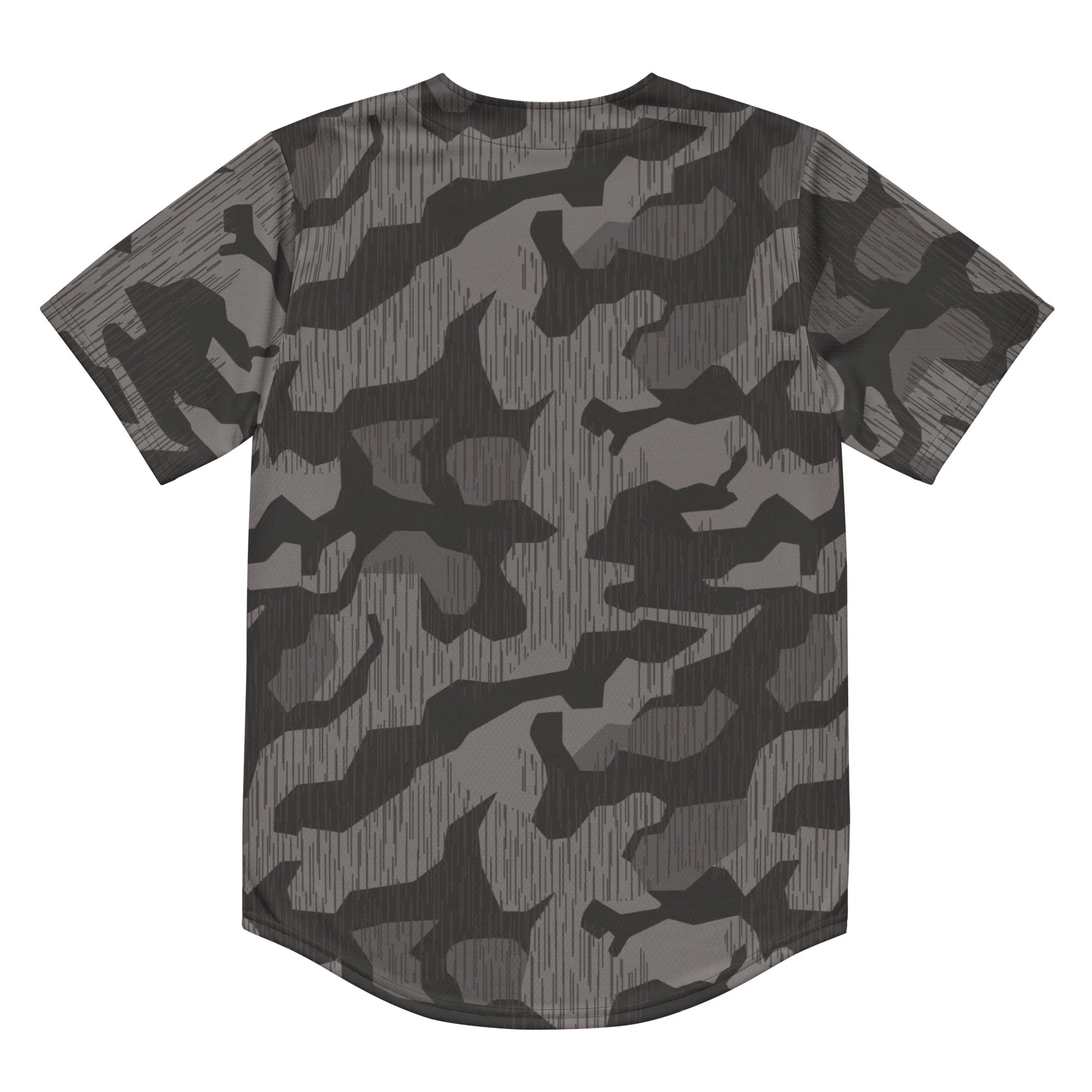 German Black Forest Splinter CAMO Unisex Baseball Jersey - Image 4