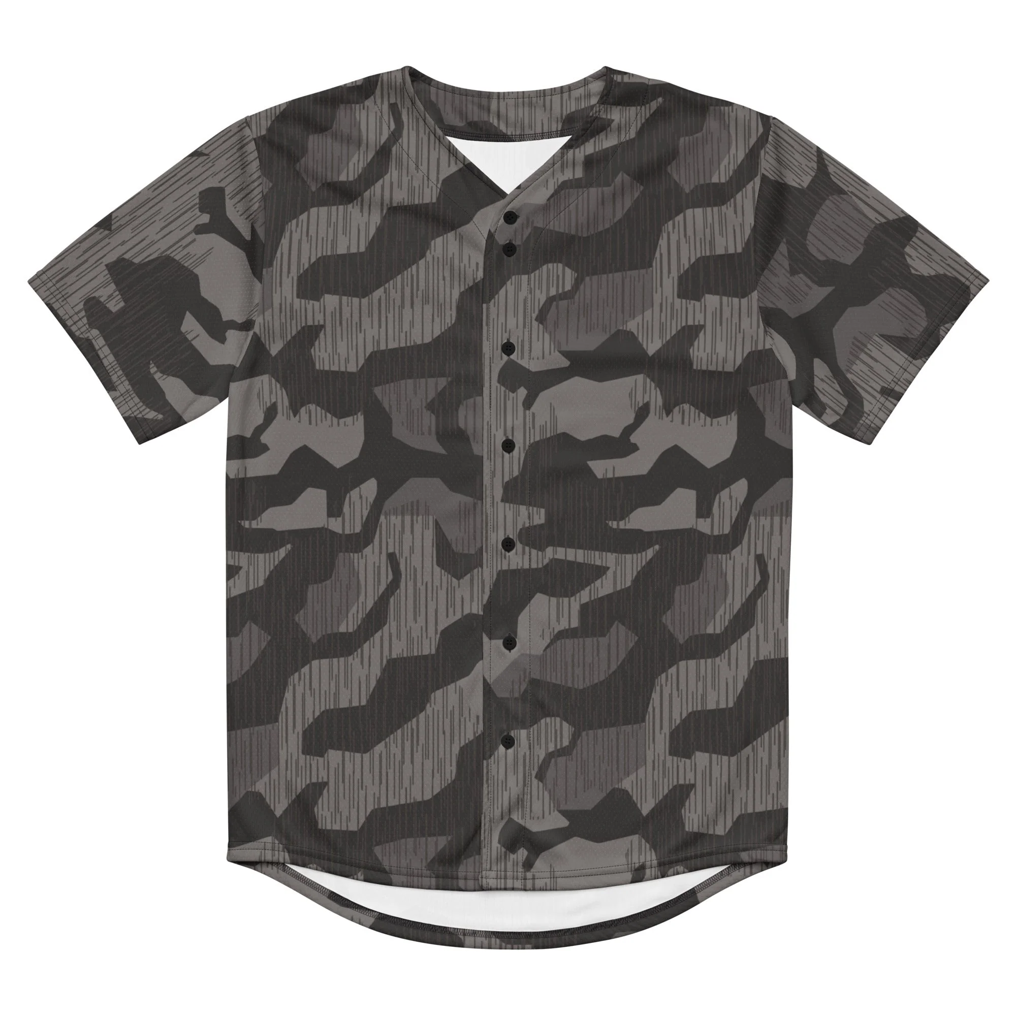 German Black Forest Splinter CAMO Unisex Baseball Jersey - Image 5