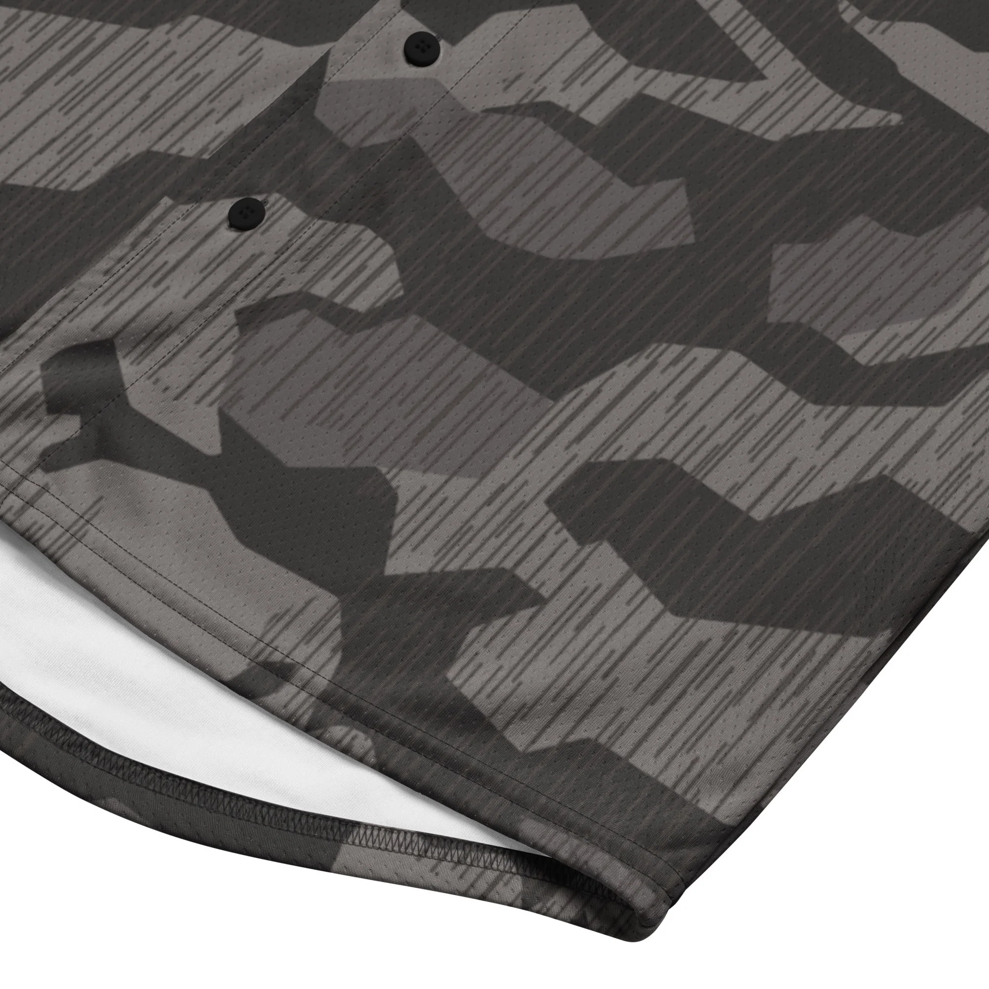 German Black Forest Splinter CAMO Unisex Baseball Jersey - Image 6