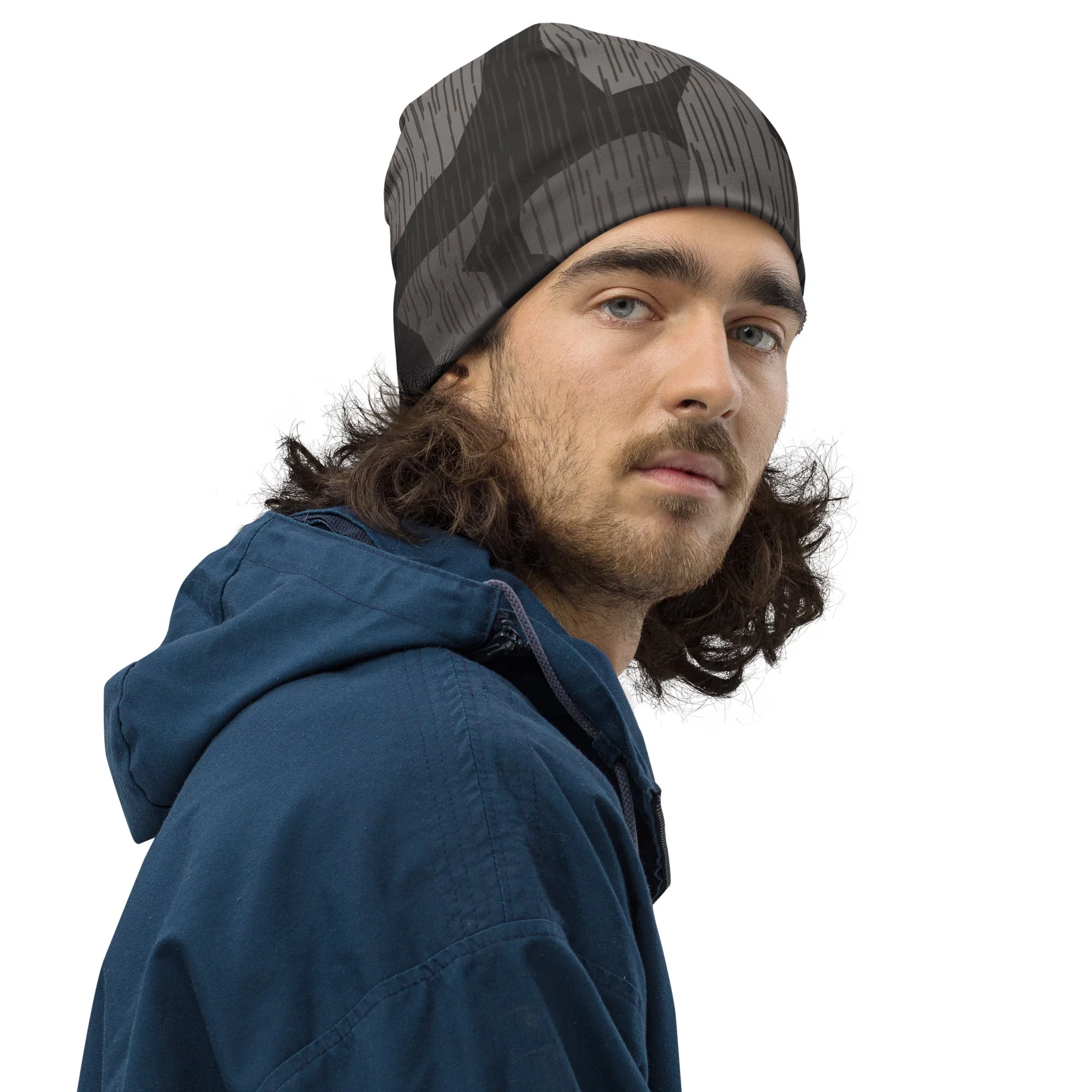 German Black Forest Splinter CAMO Beanie - Image 6