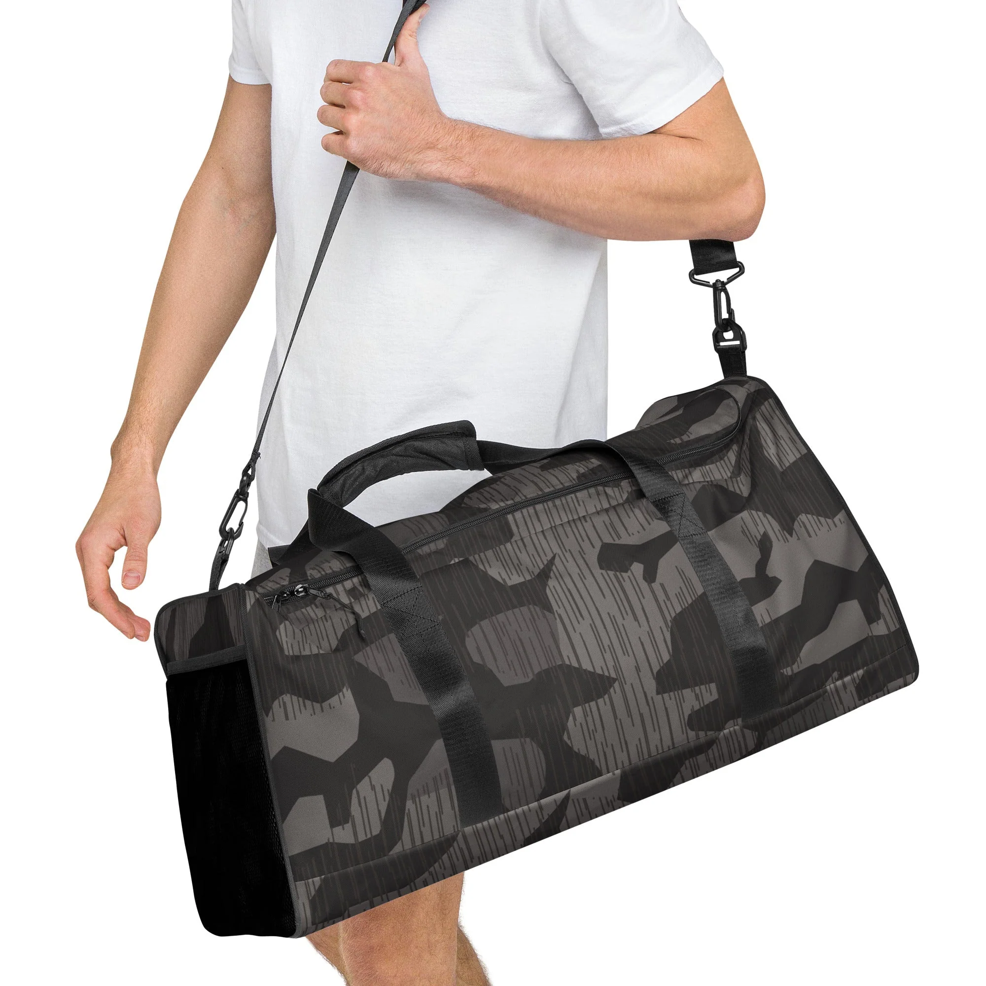 German Black Forest Splinter CAMO Duffle Bag