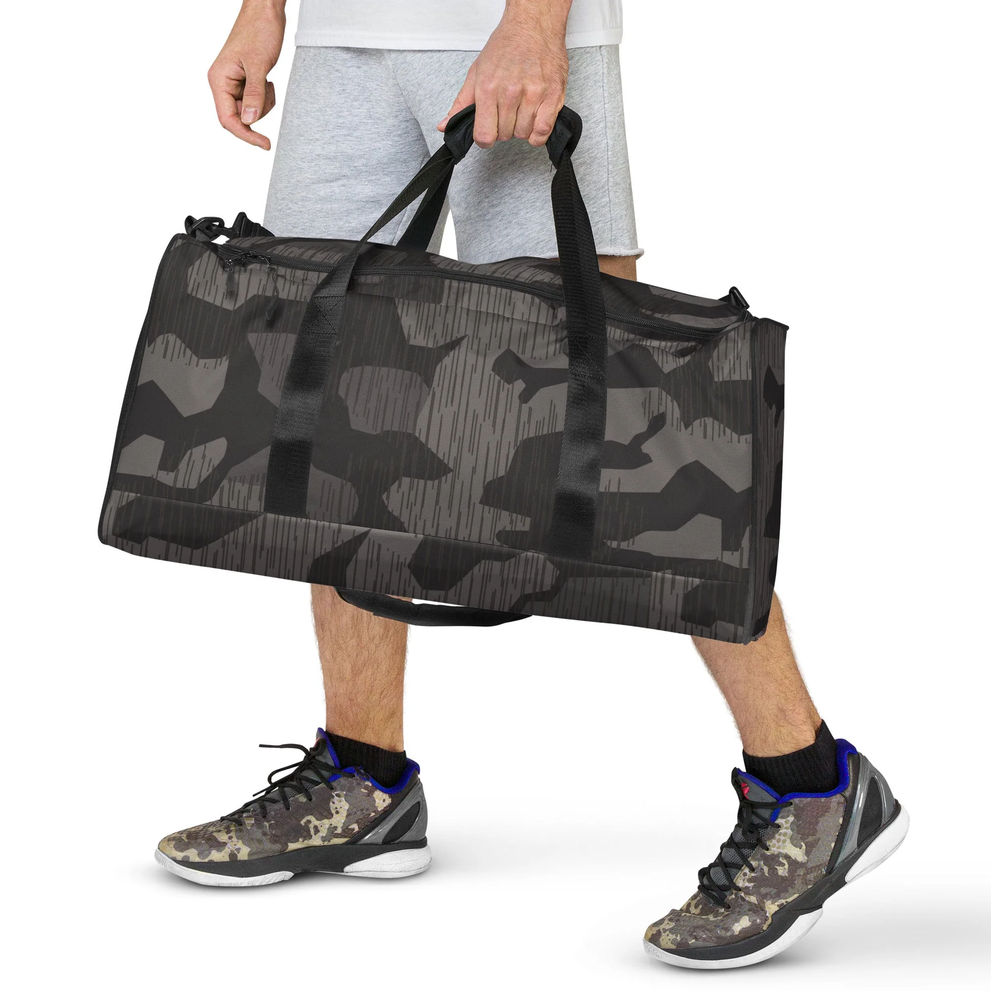 German Black Forest Splinter CAMO Duffle Bag - Image 6