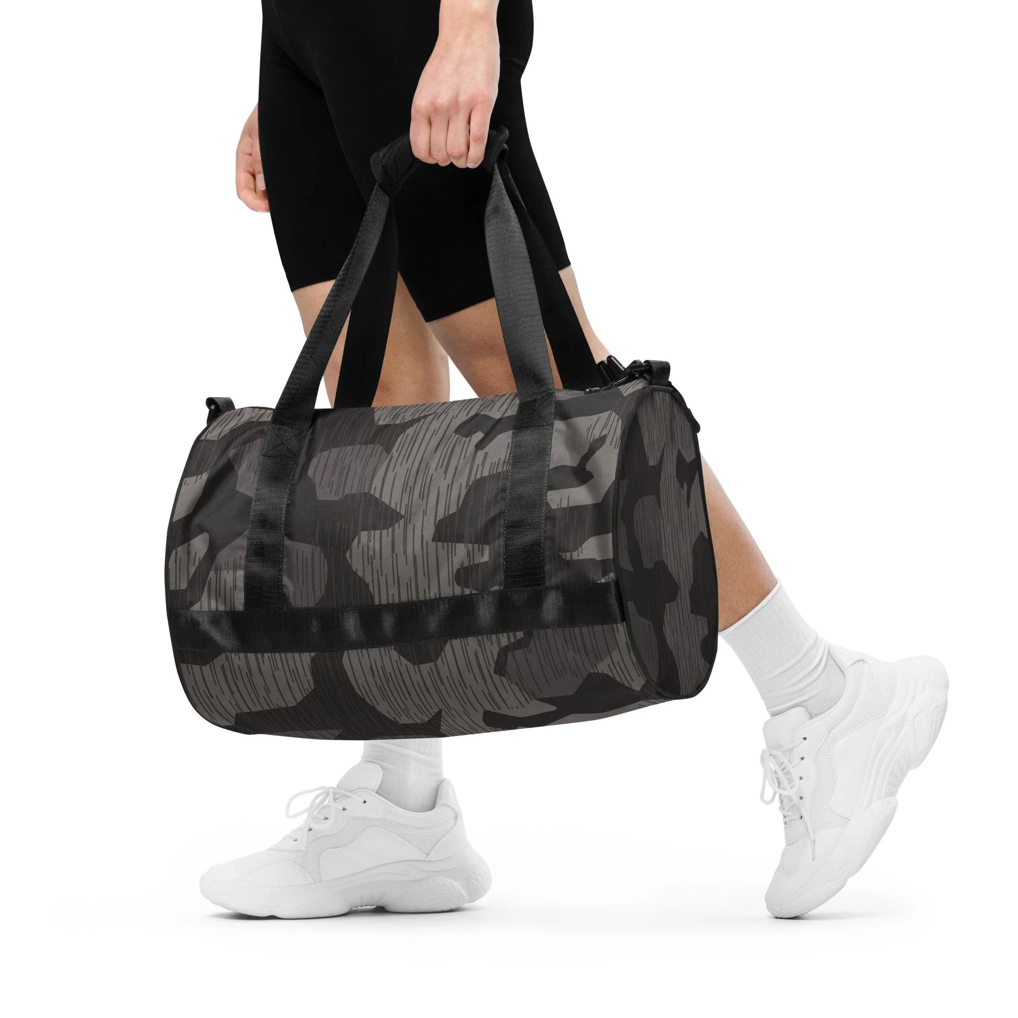 German Black Forest Splinter CAMO Gym Bag - Image 4