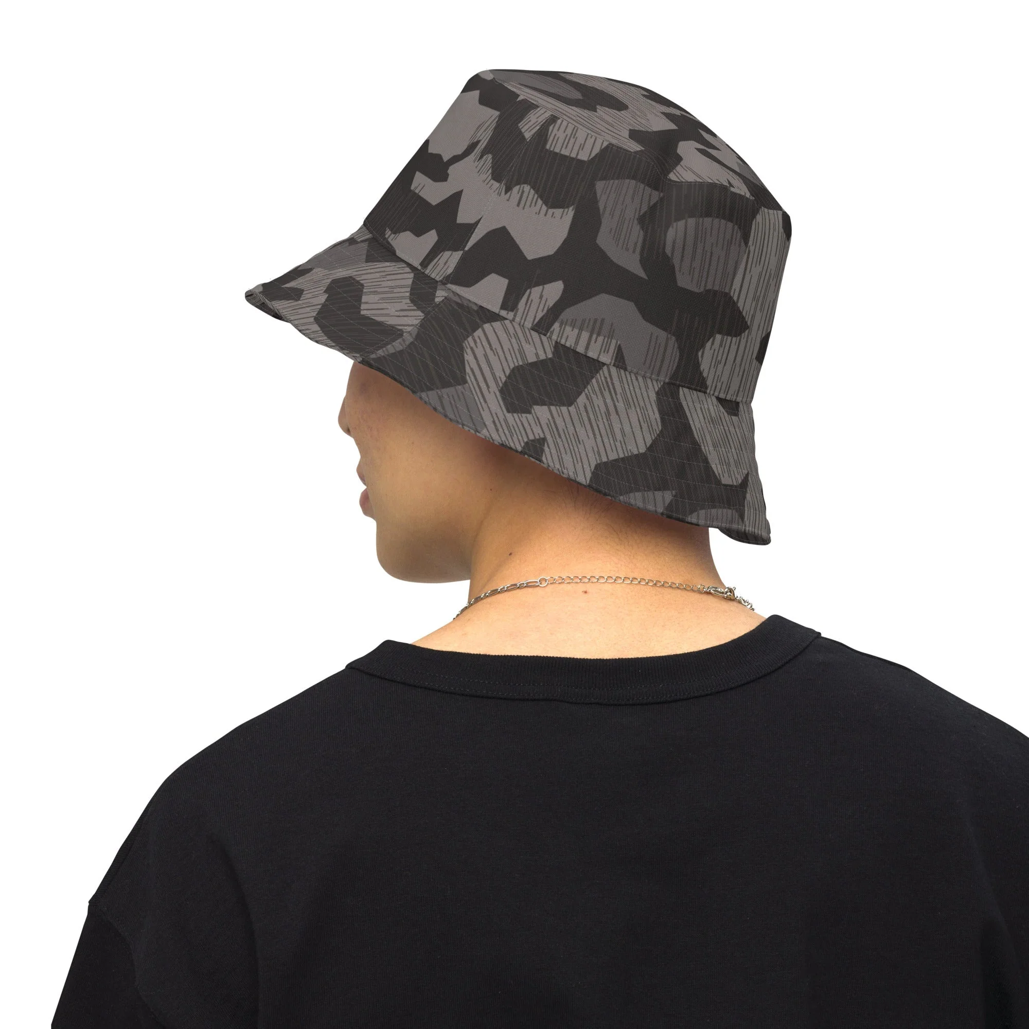 German Black Forest Splinter CAMO Reversible Bucket Hat - Image 6